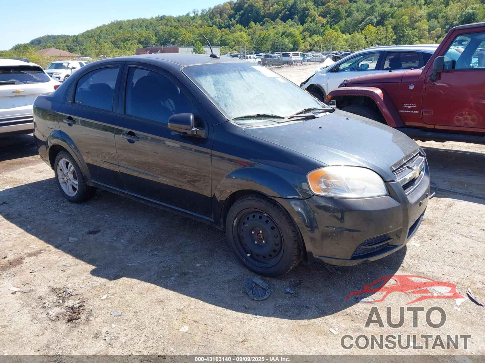 CHEVROLET AVEO 2010 - KL1TD5DE1AB131729