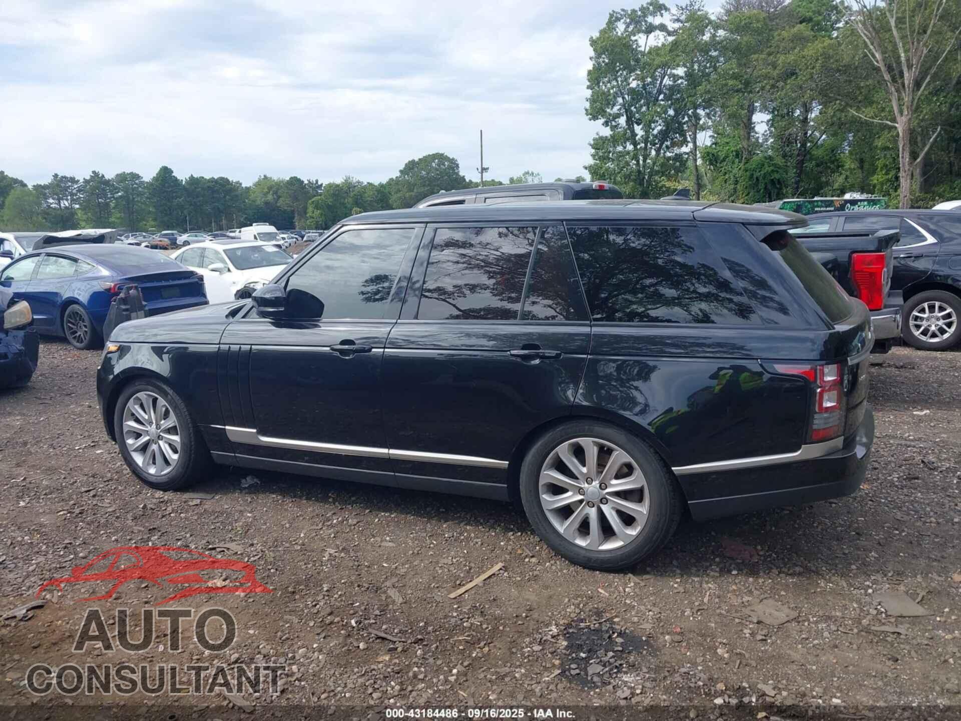 LAND ROVER RANGE ROVER 2016 - SALGS2PF2GA312526