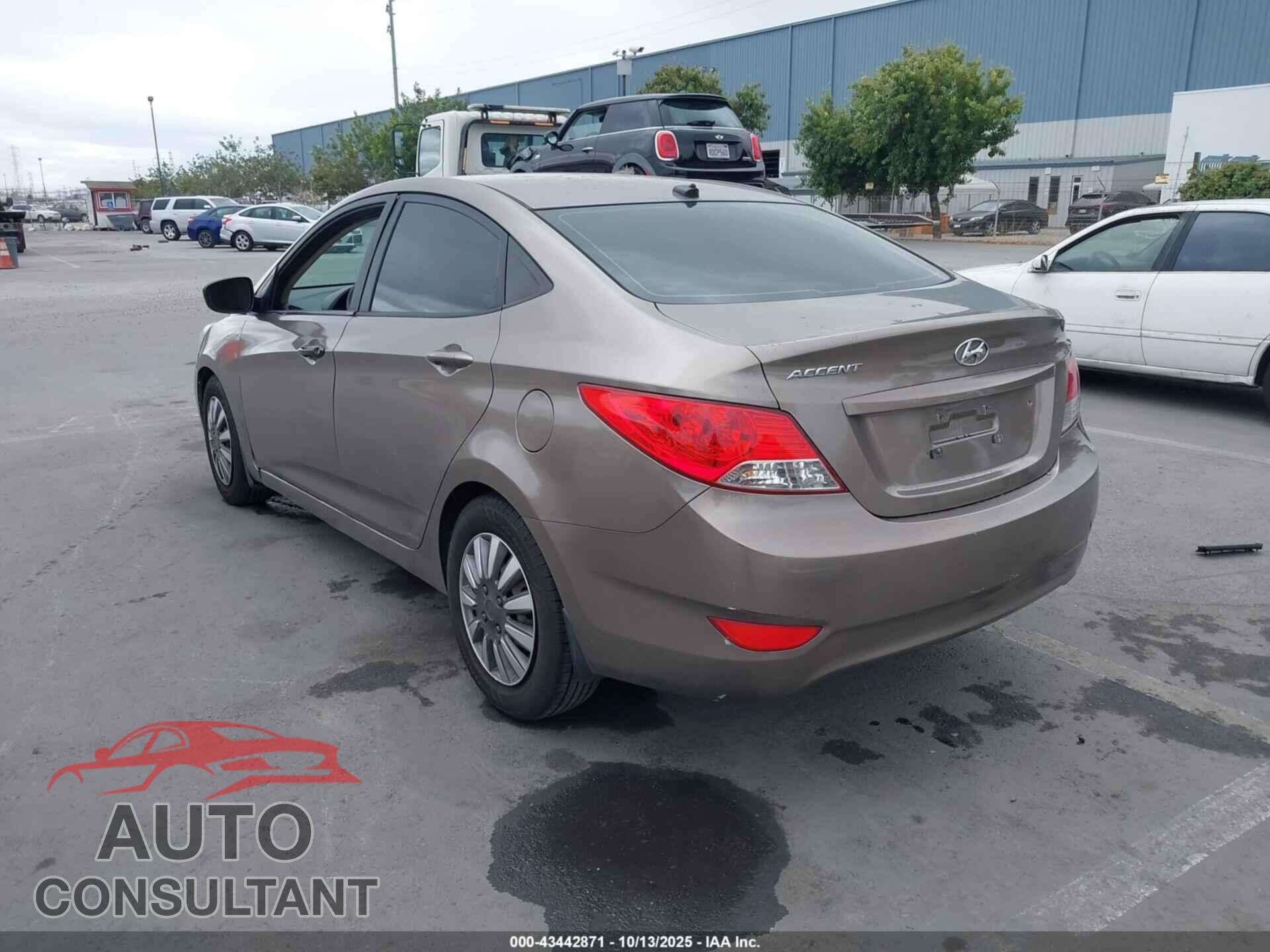 HYUNDAI ACCENT 2012 - KMHCT4AE0CU259568