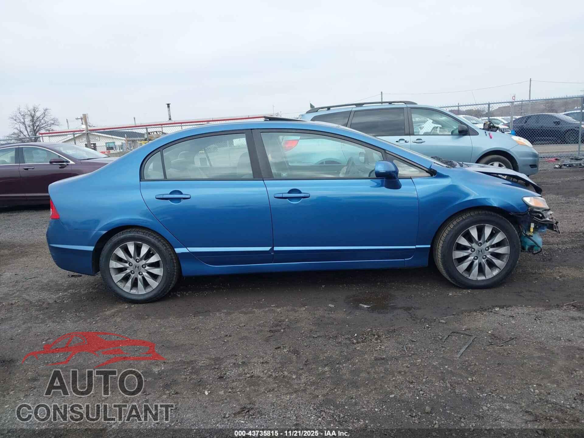 HONDA CIVIC 2010 - 19XFA1F8XAE060743