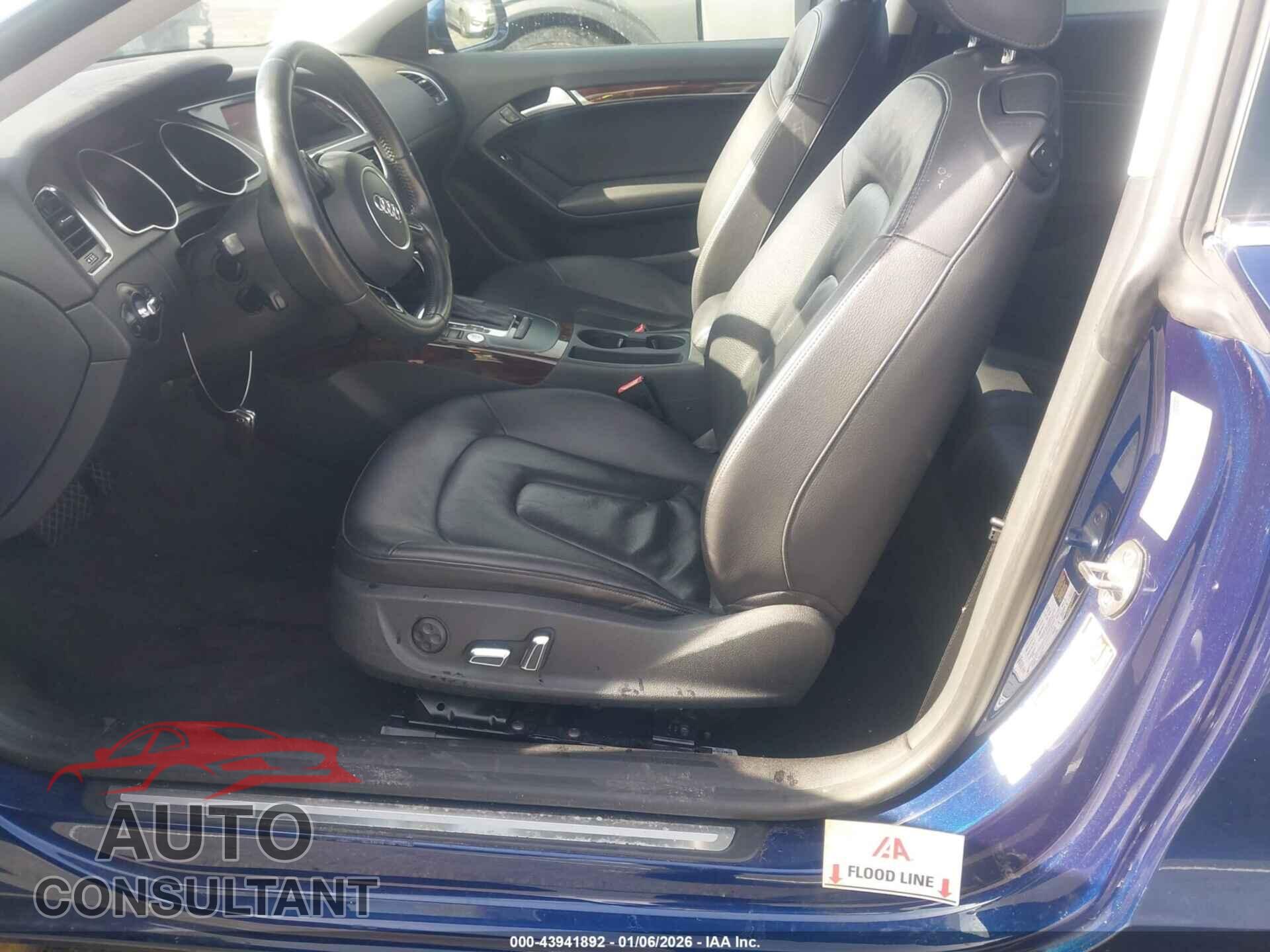 AUDI A5 2013 - WAULFAFR2DA050774