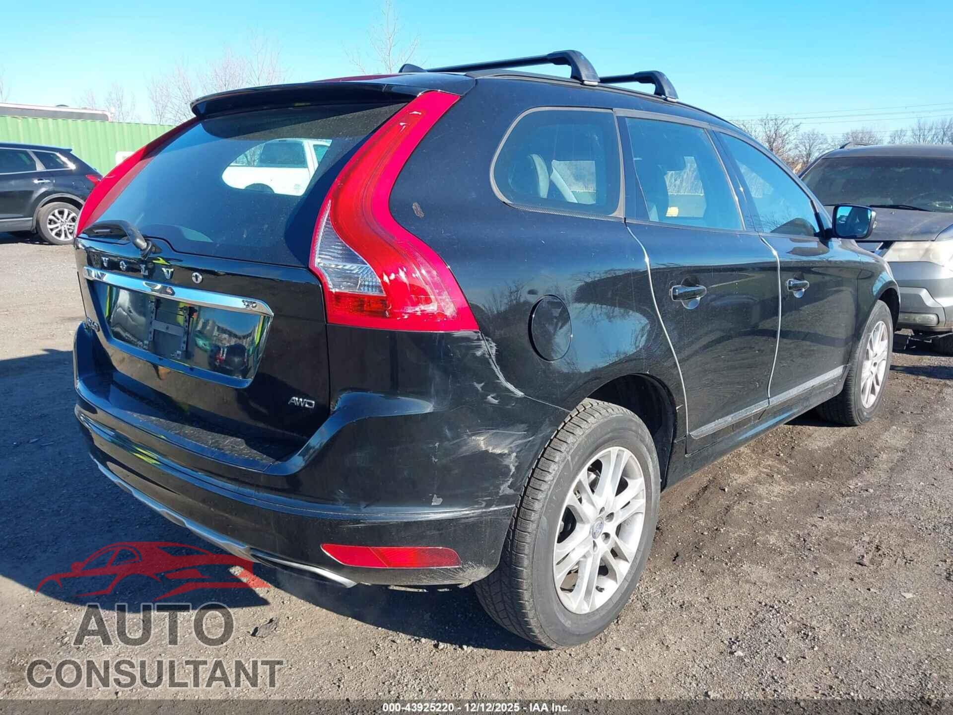 VOLVO XC60 2014 - YV4952DZ4E2551473