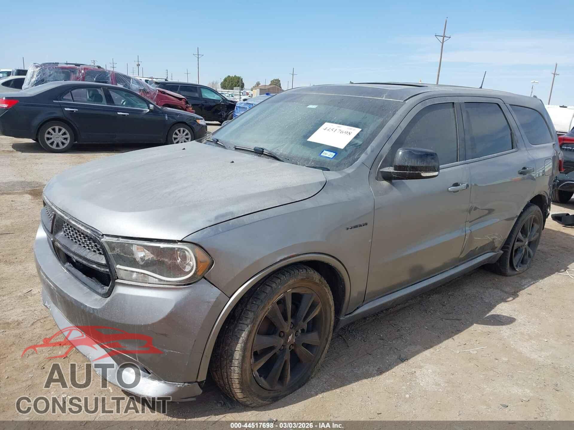 DODGE DURANGO 2013 - 1C4SDHCT7DC520668