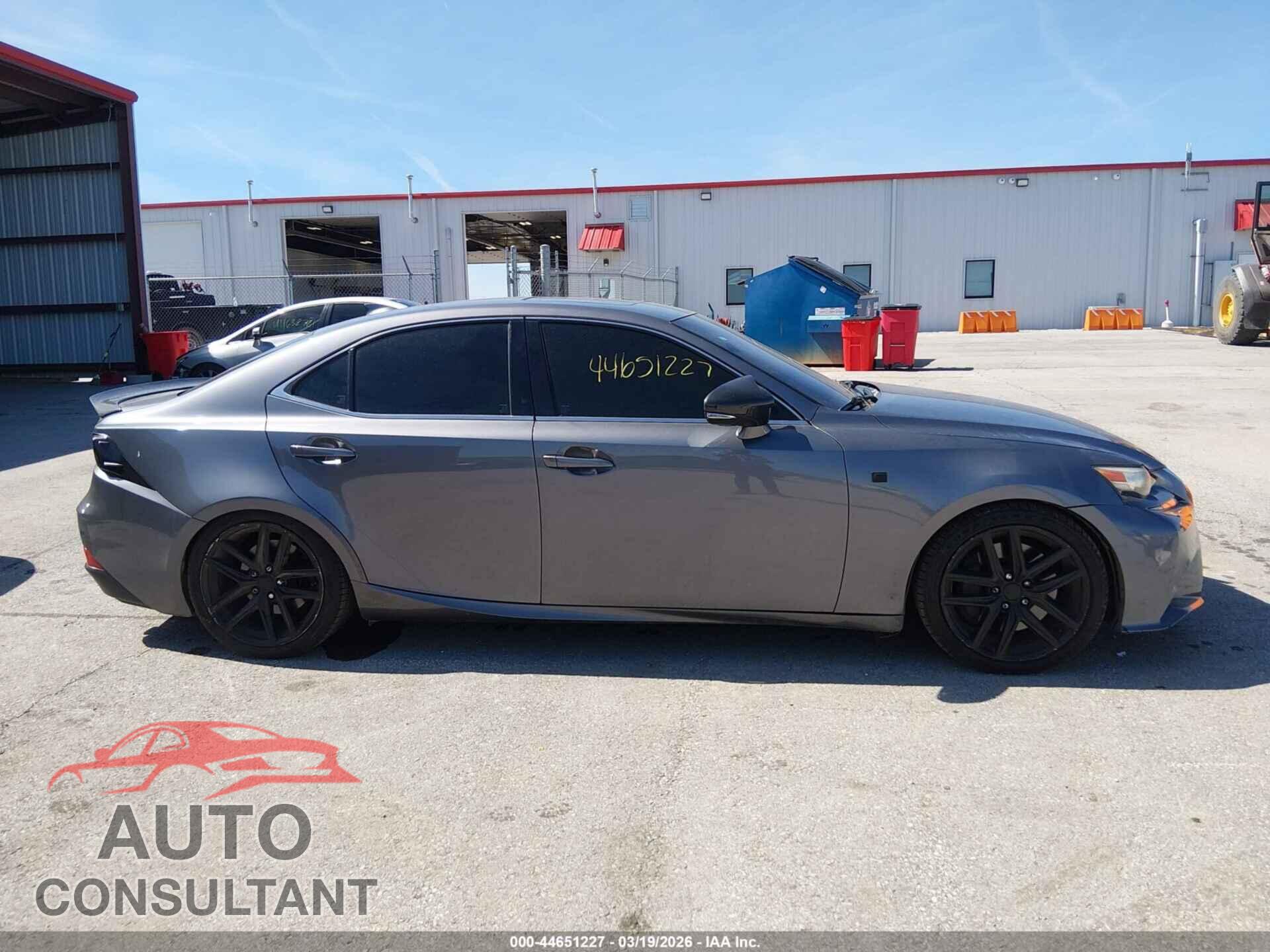LEXUS IS 350 2014 - JTHBE1D28E5014426