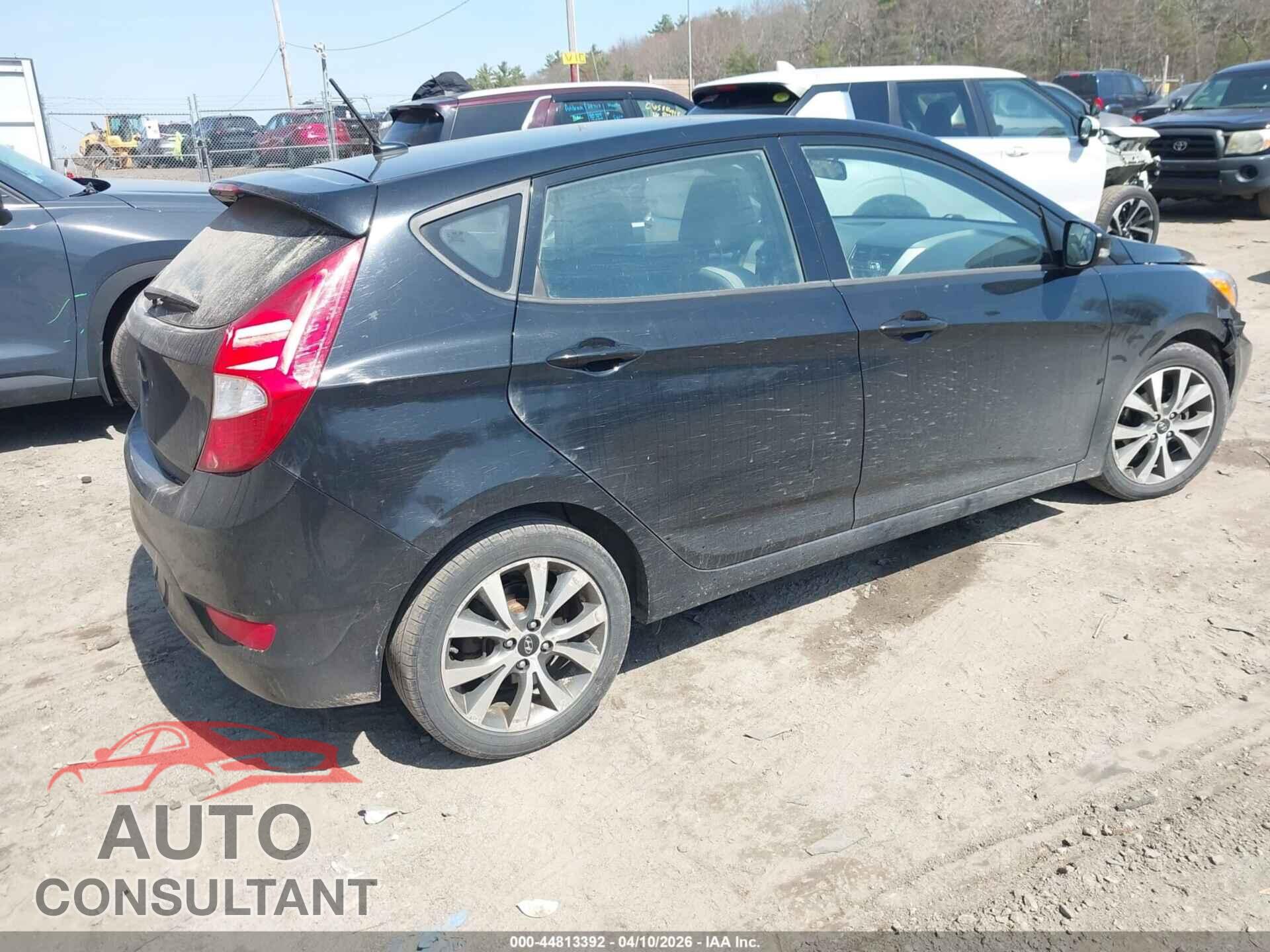 HYUNDAI ACCENT 2017 - KMHCU5AE3HU355995