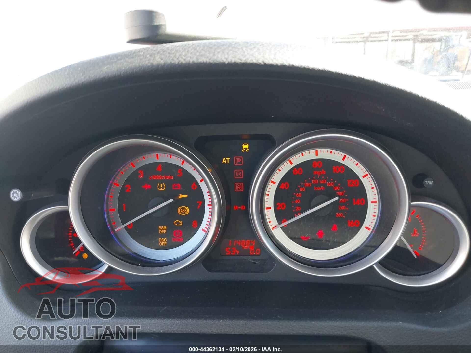 MAZDA MAZDA6 2009 - 1YVHP82B995M11337