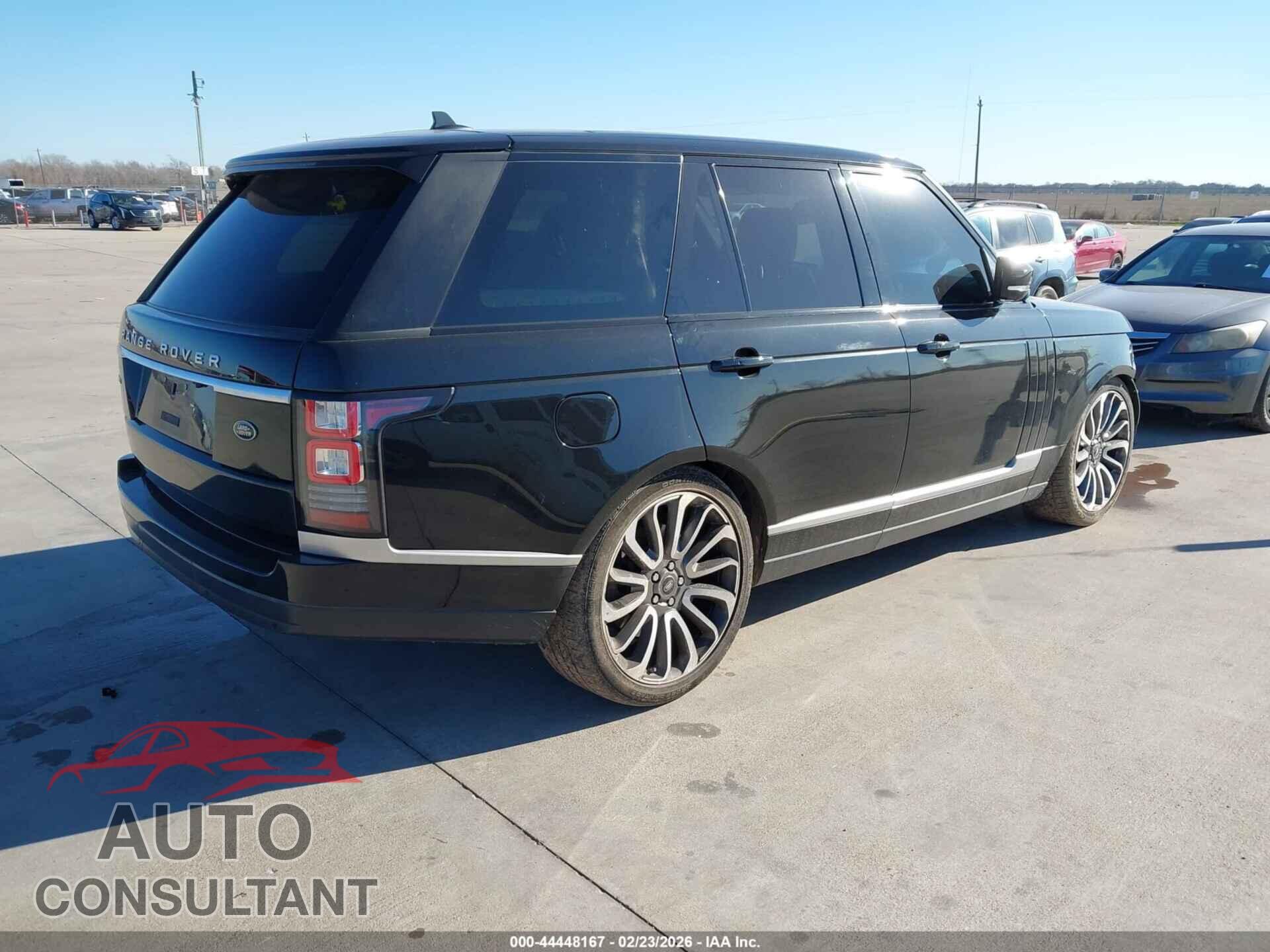 LAND ROVER RANGE ROVER 2016 - SALGS2EF2GA271950