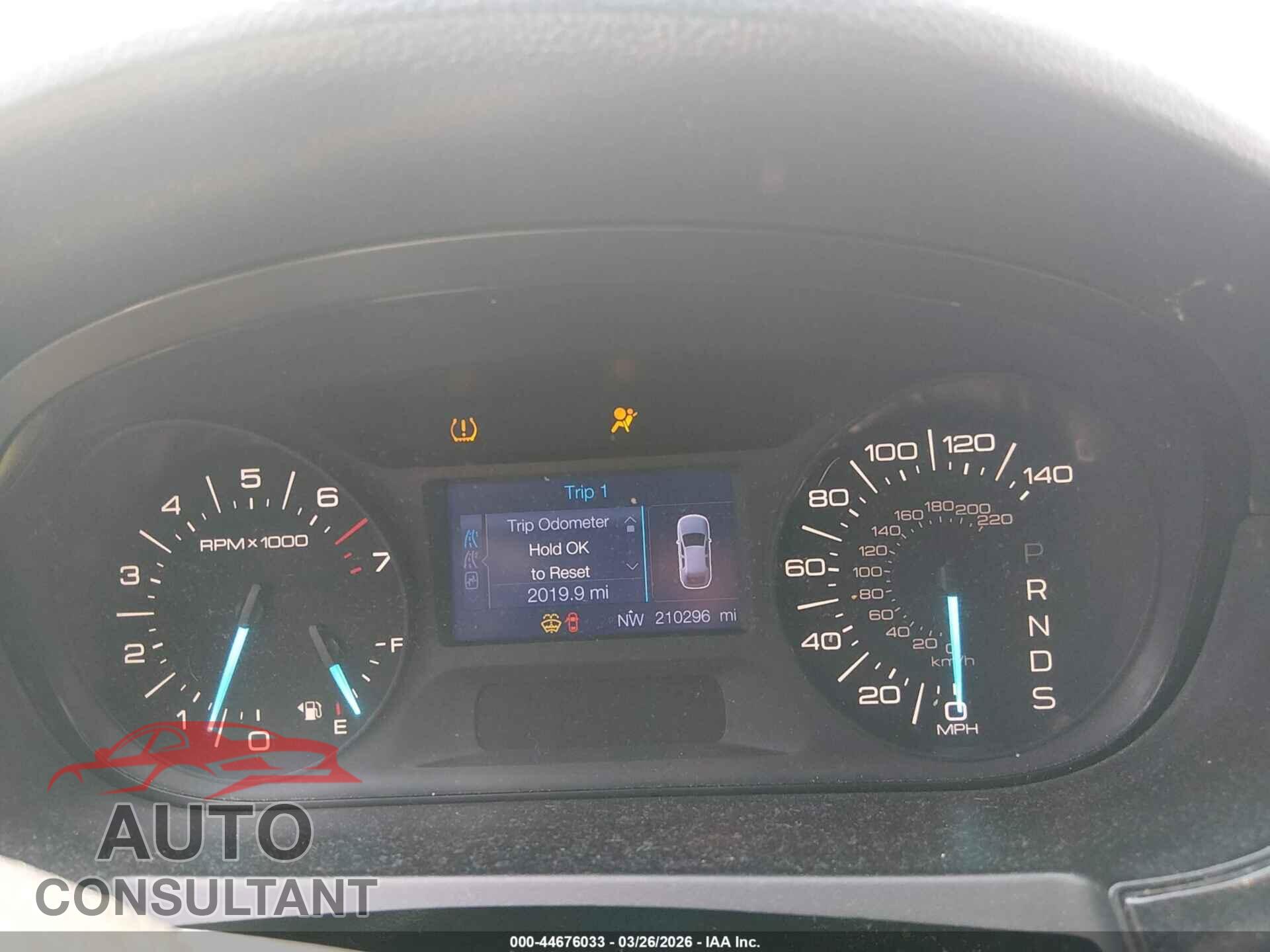 FORD EDGE 2013 - 2FMDK3GC2DBC12072