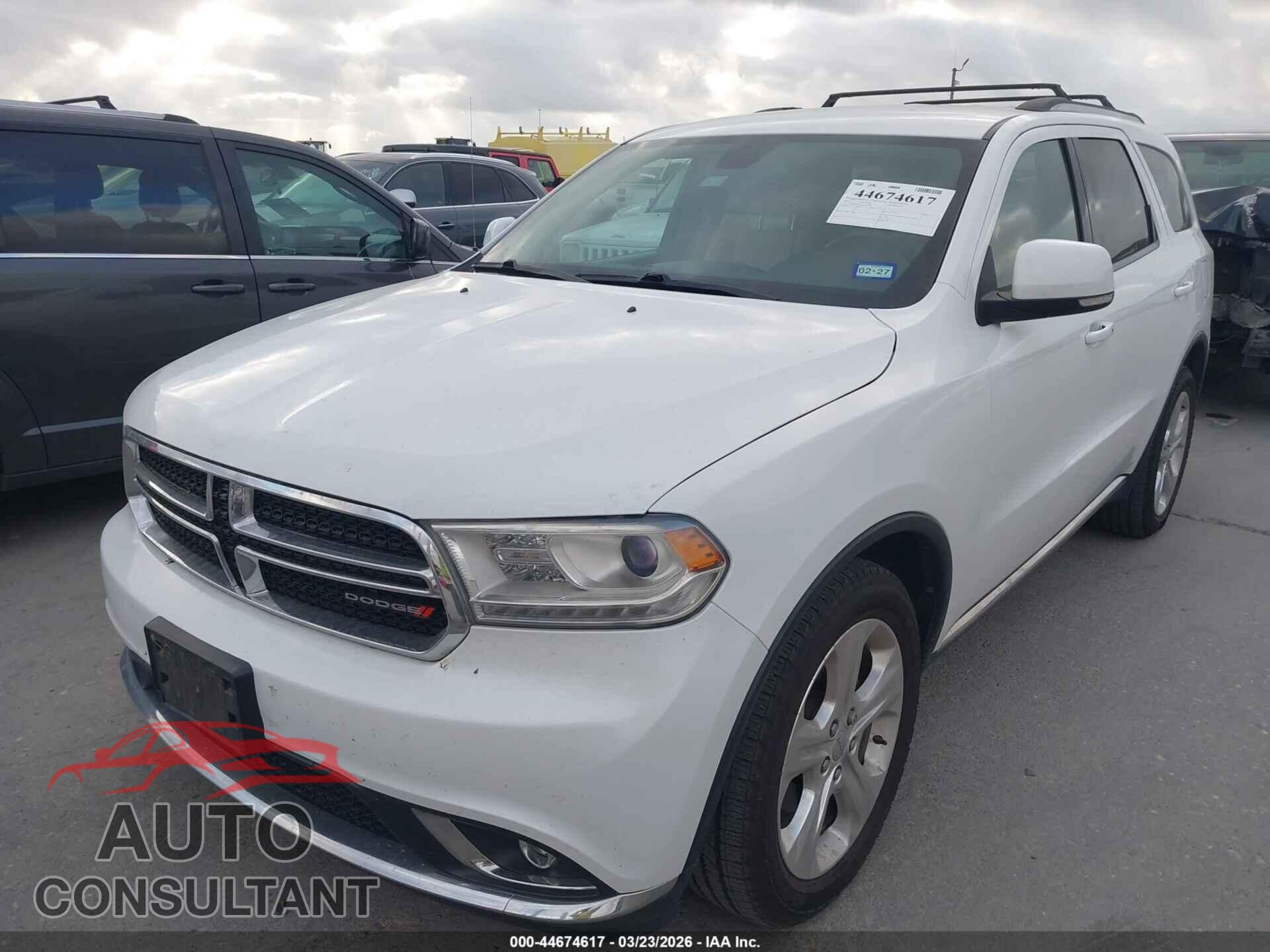 DODGE DURANGO 2014 - 1C4RDHDGXEC419464