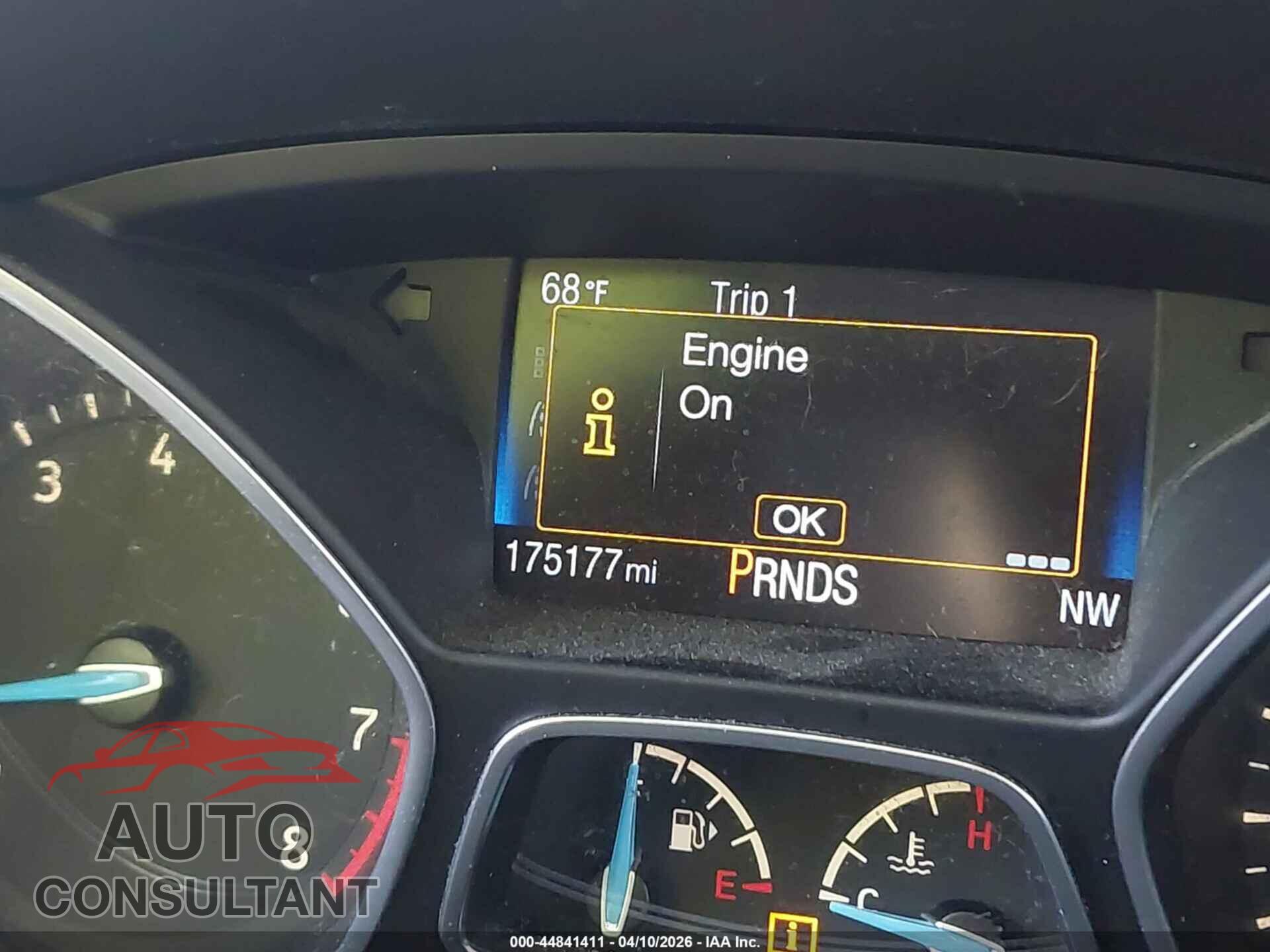 FORD FOCUS 2016 - 1FADP3K29GL299533