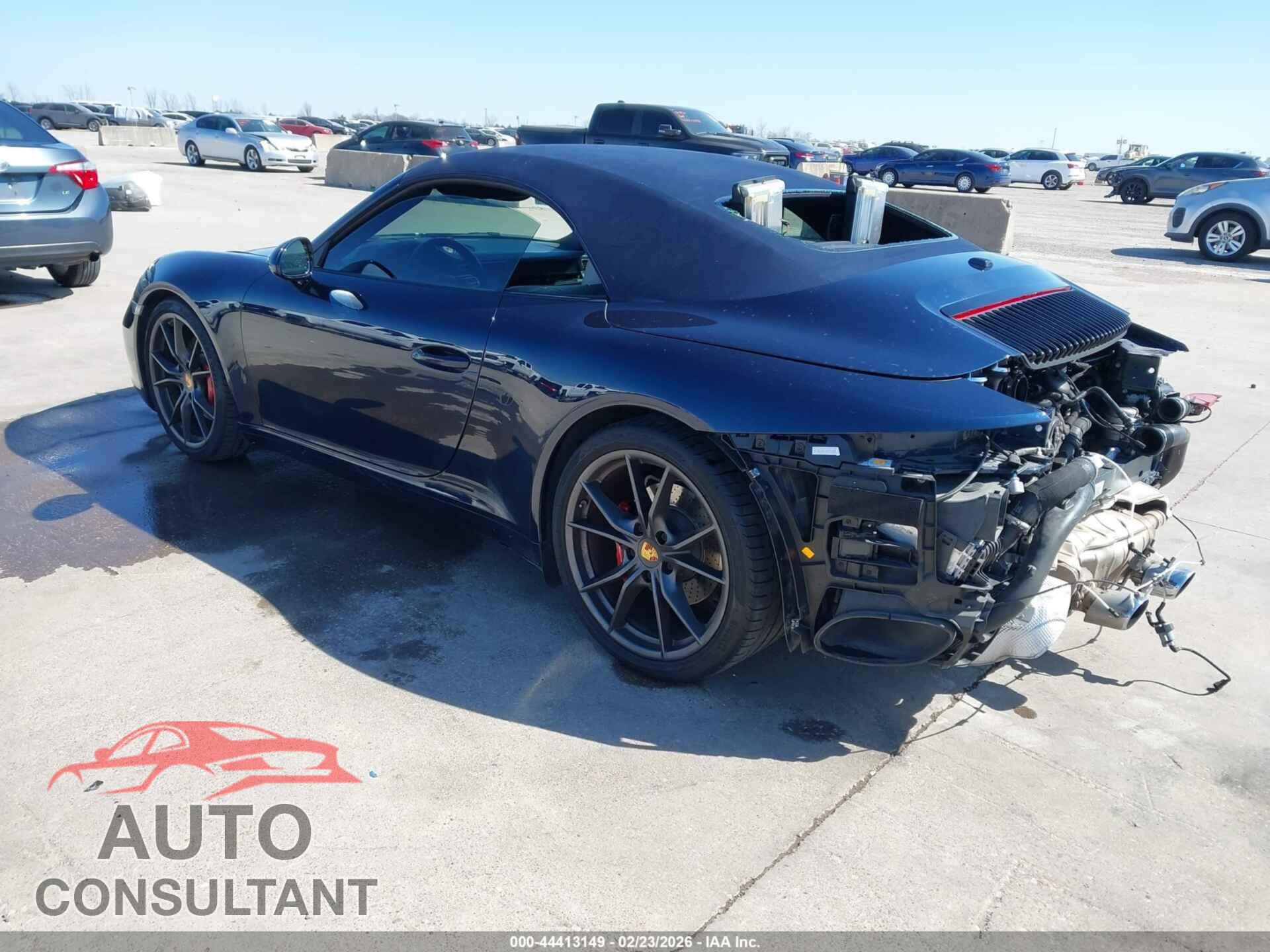 PORSCHE 911 2017 - WP0CB2A91HS154877