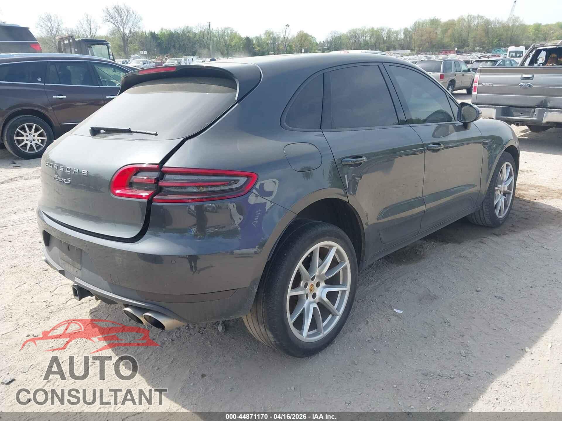 PORSCHE MACAN 2017 - WP1AB2A56HLB14307