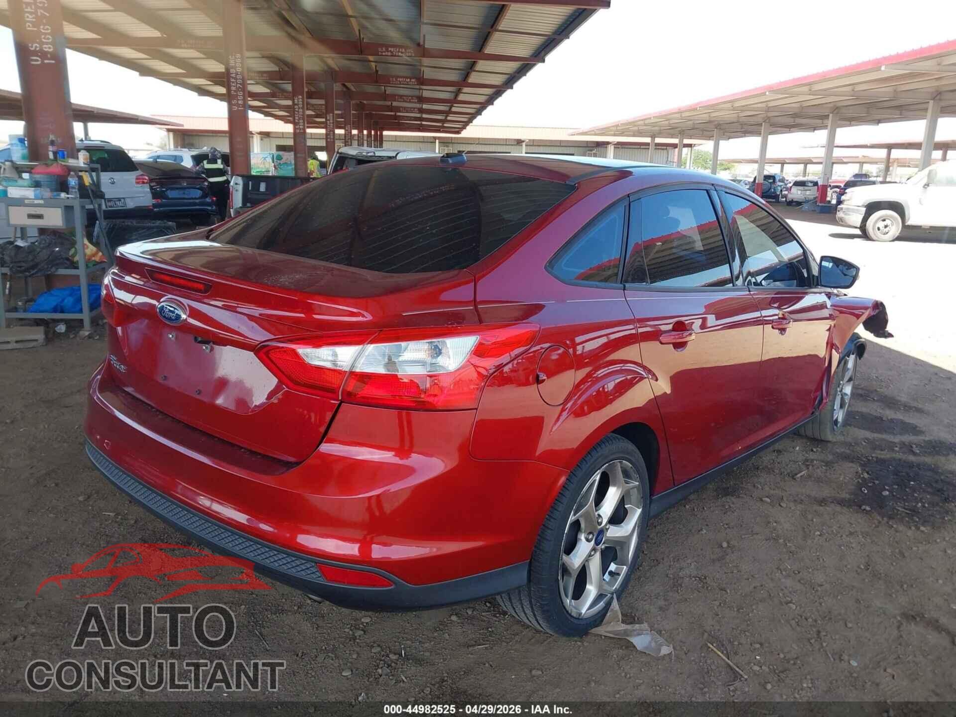 FORD FOCUS 2013 - 1FADP3F27DL363204