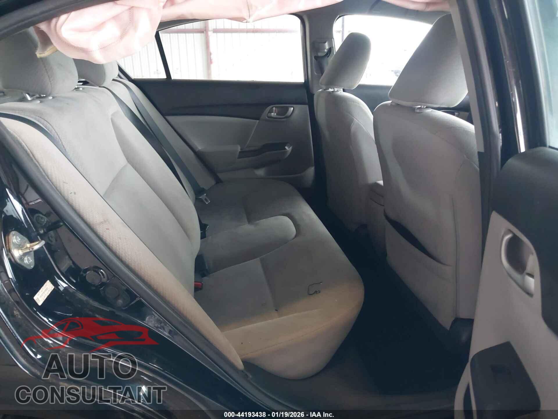 HONDA CIVIC 2013 - 19XFB2F58DE083032