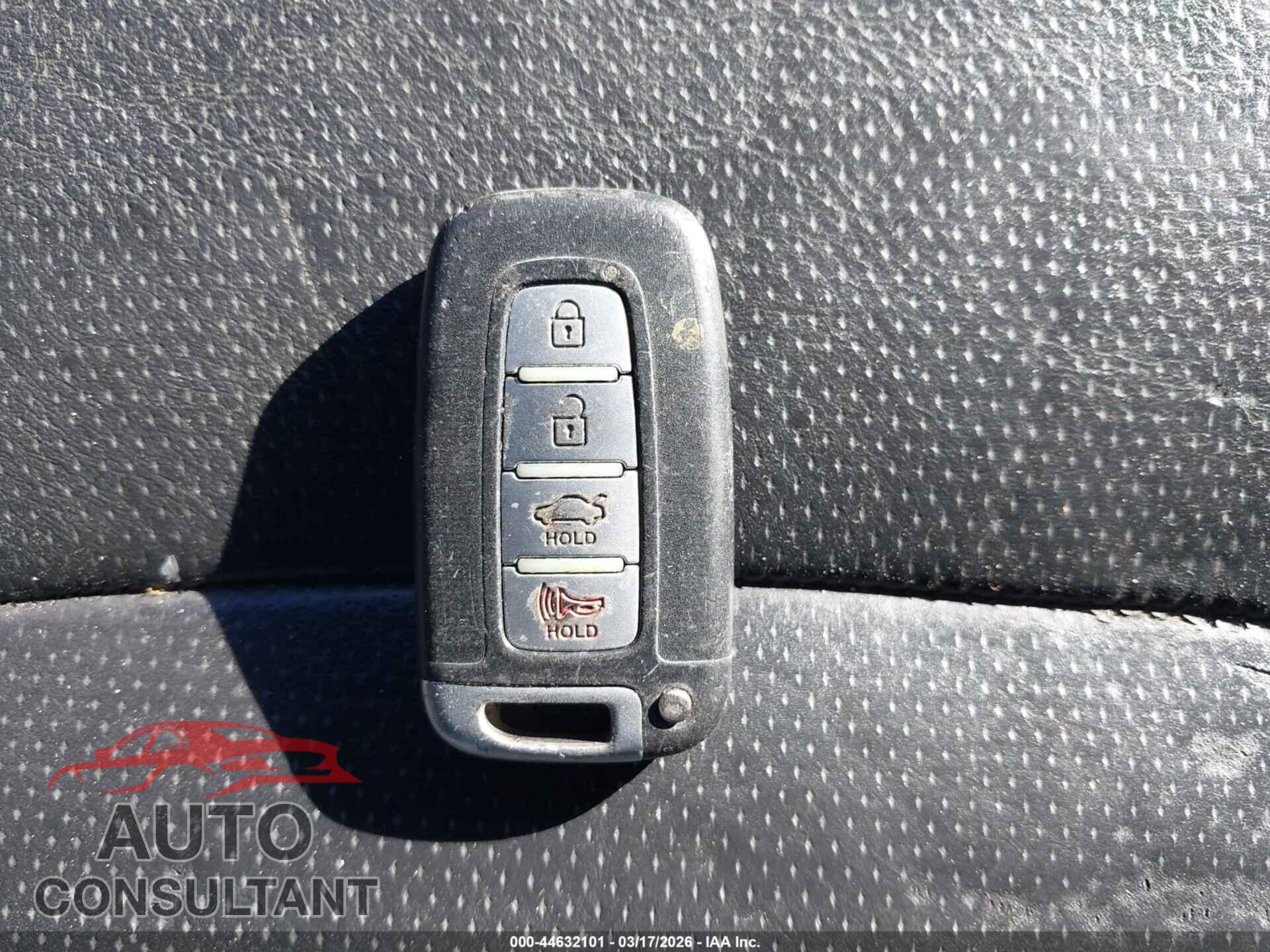 HYUNDAI SONATA 2012 - 5NPEC4ACXCH323461