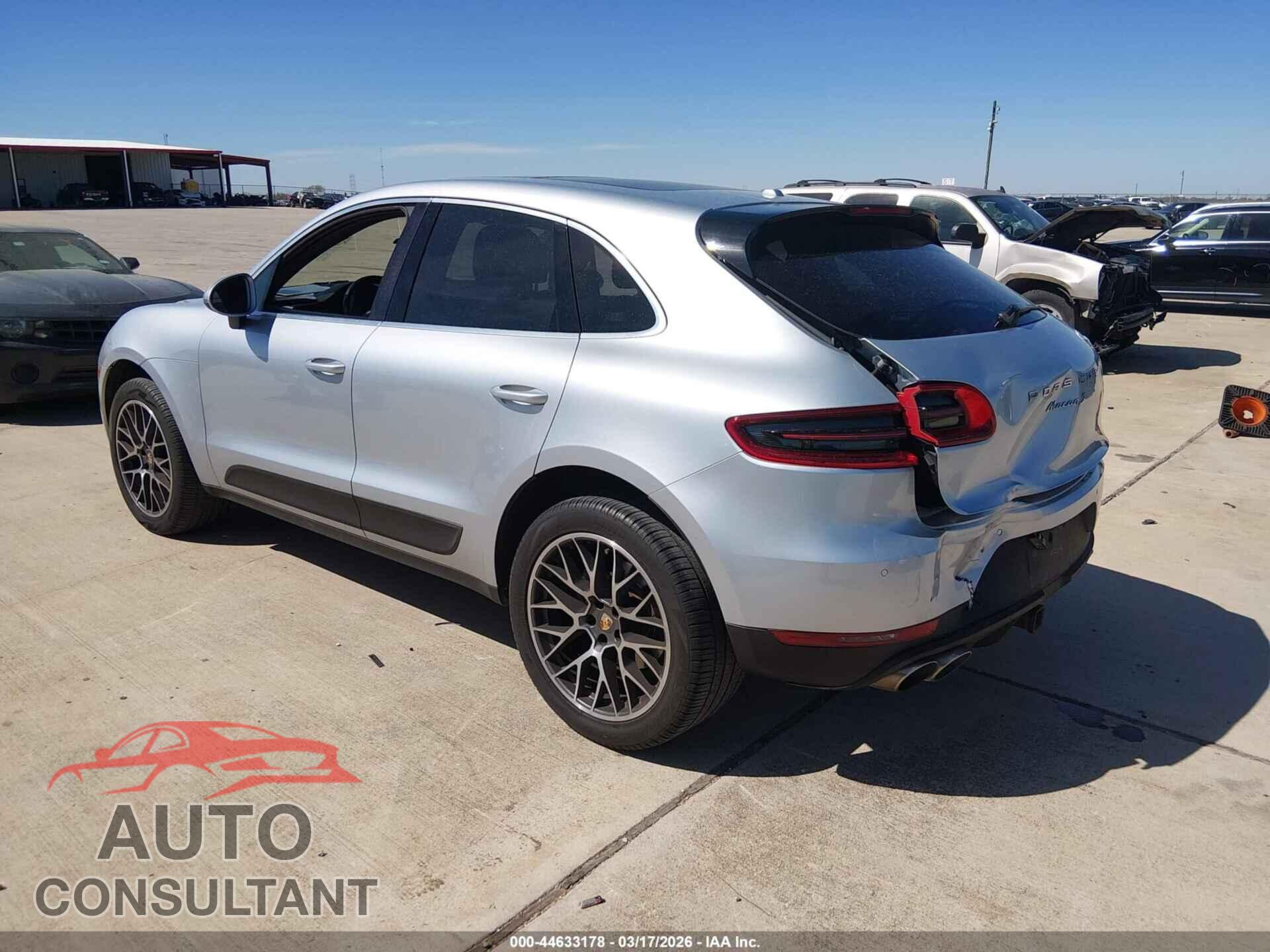 PORSCHE MACAN 2016 - WP1AB2A5XGLB50502