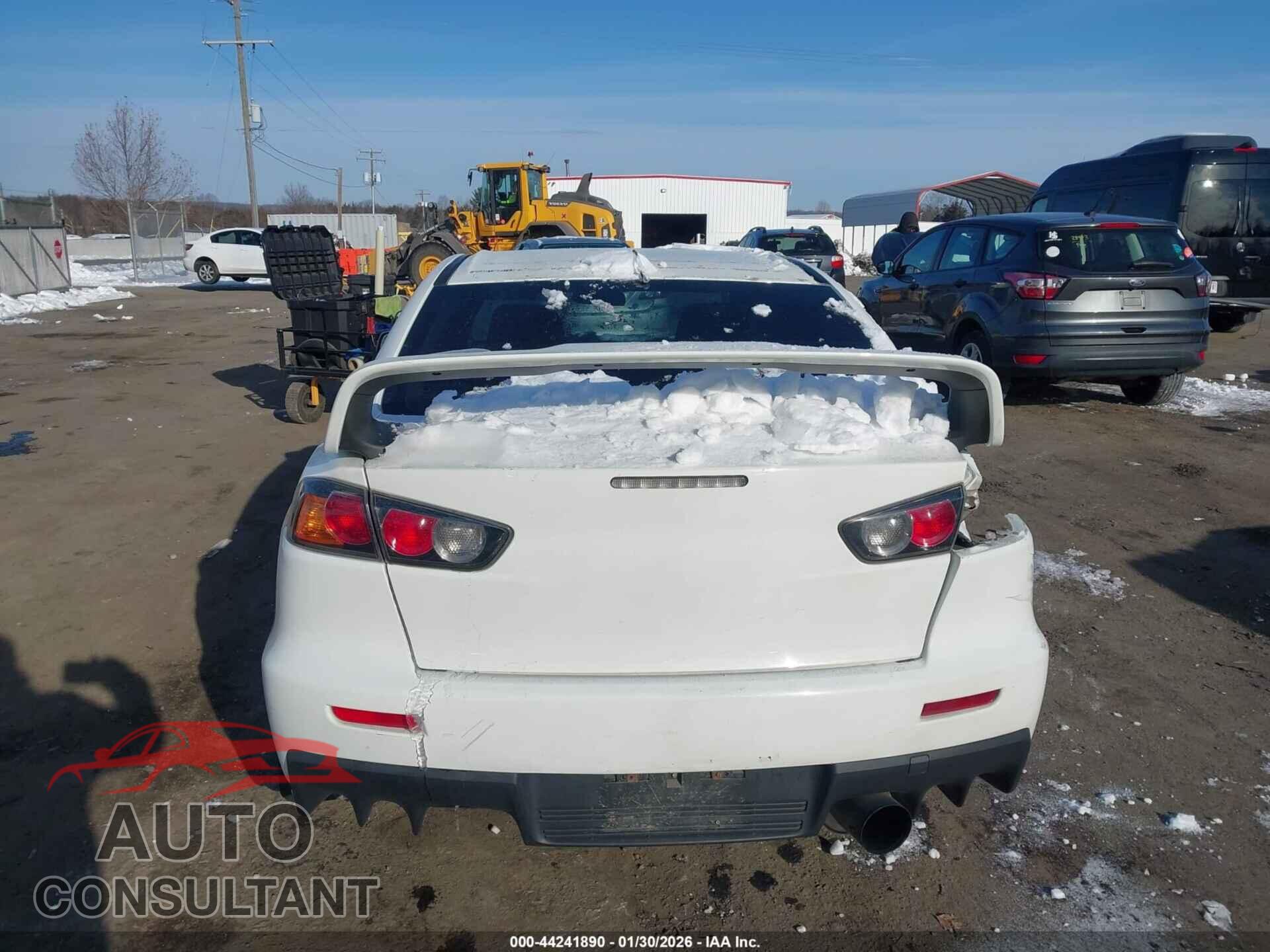 MITSUBISHI LANCER EVOLUTION 2011 - JA32W8FV7BU014397