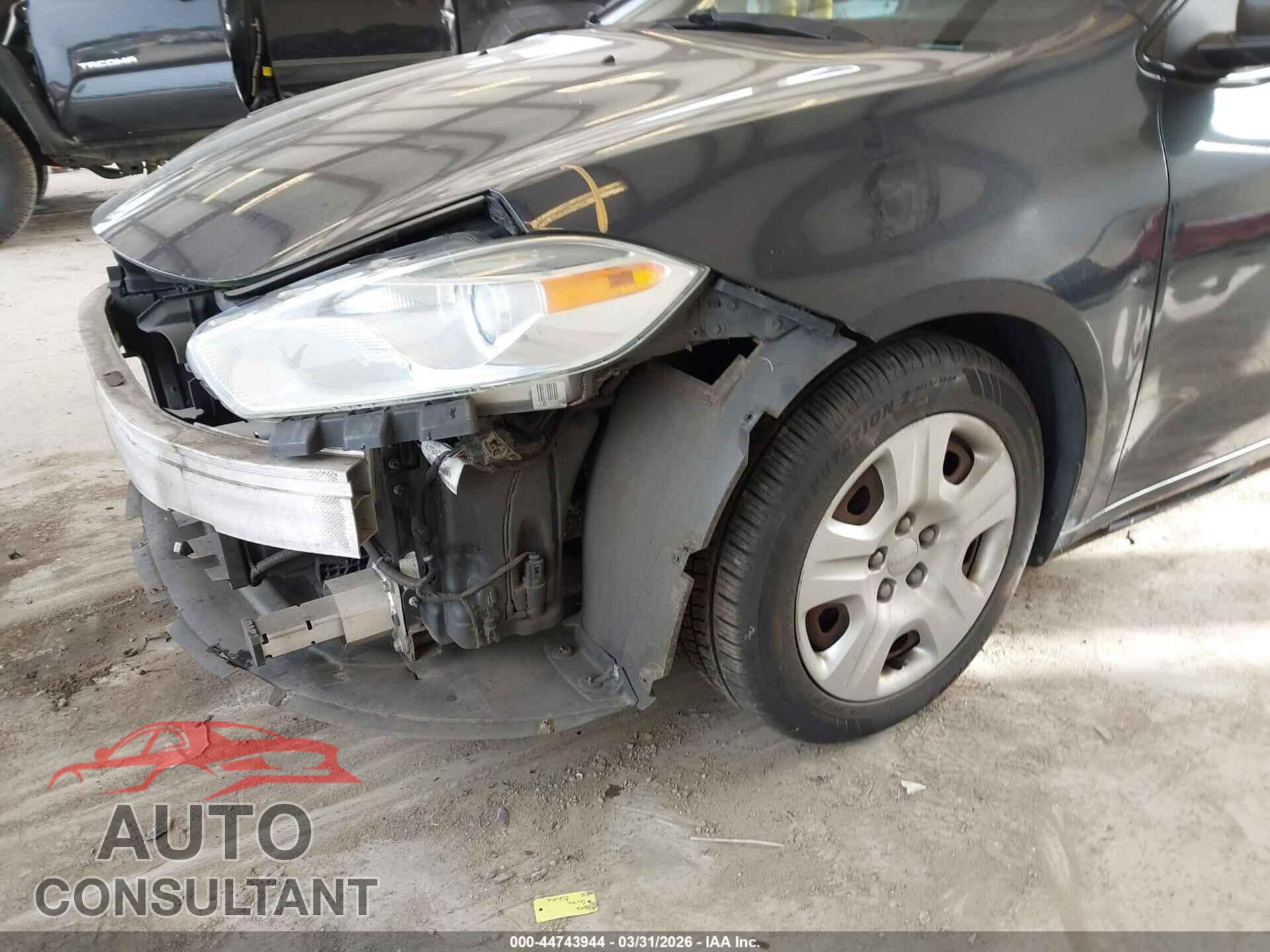 DODGE DART 2014 - 1C3CDFAA2ED683237