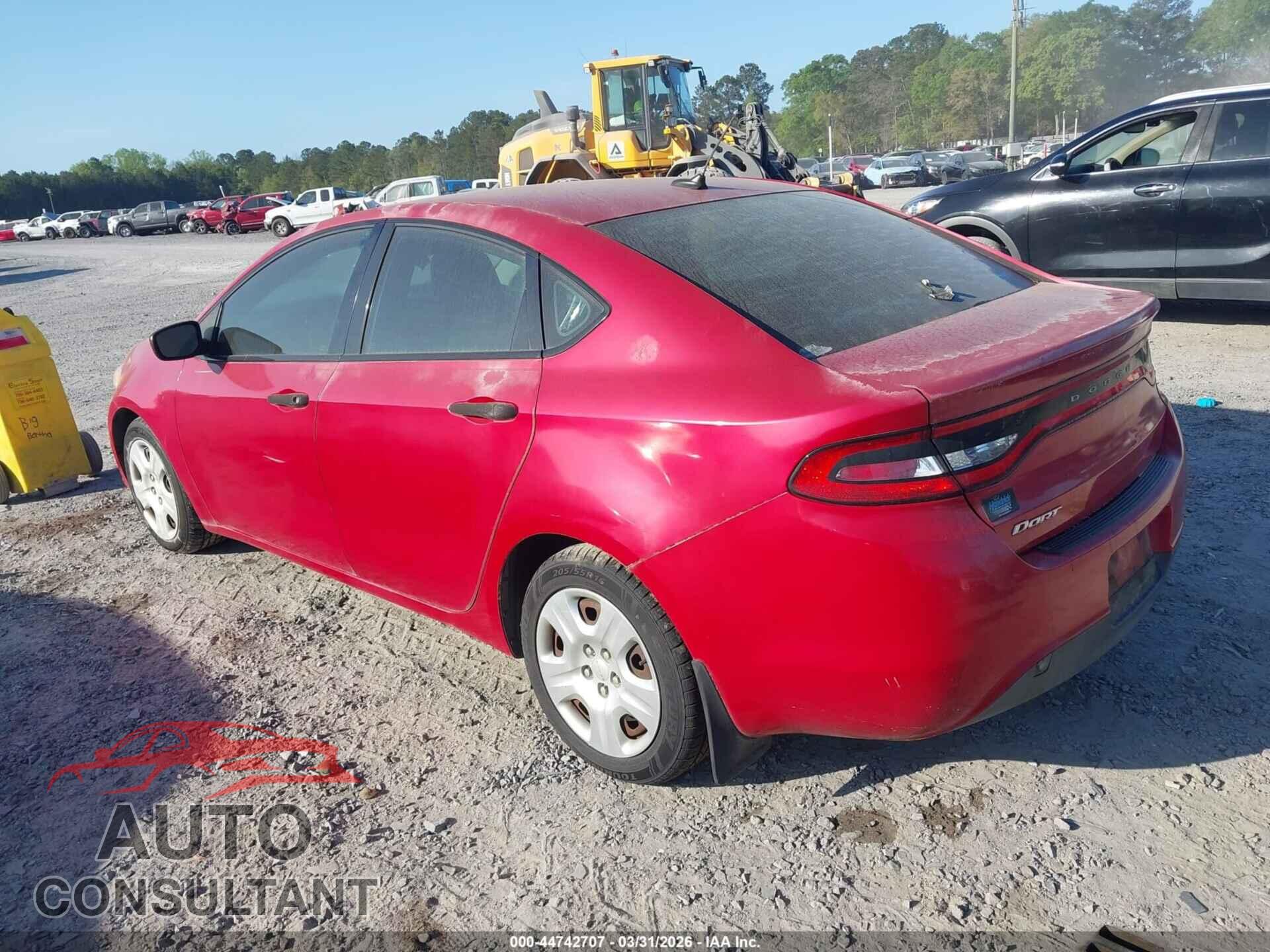 DODGE DART 2013 - 1C3CDFAA8DD292219