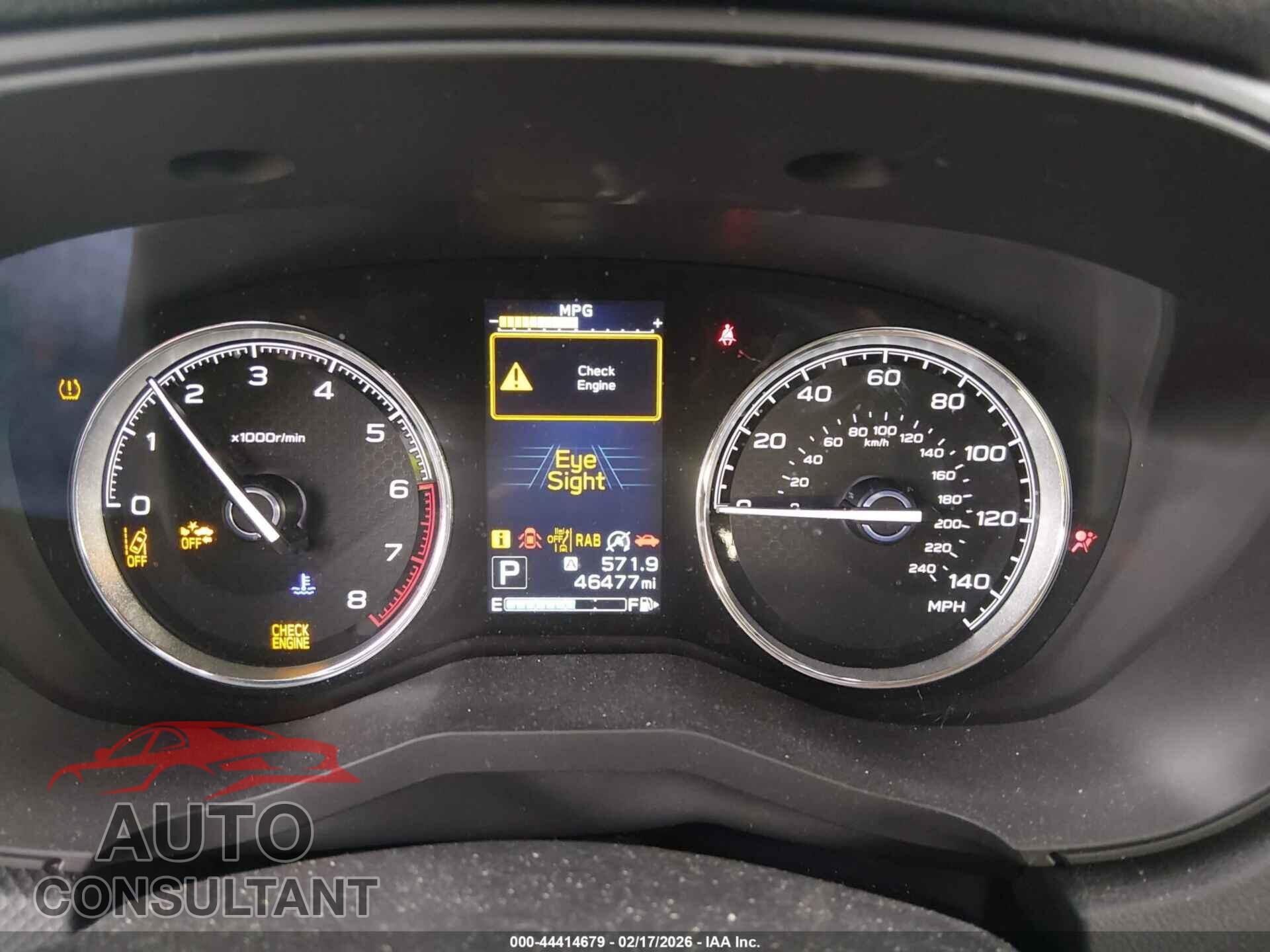 SUBARU FORESTER 2023 - JF2SKARC5PH528944