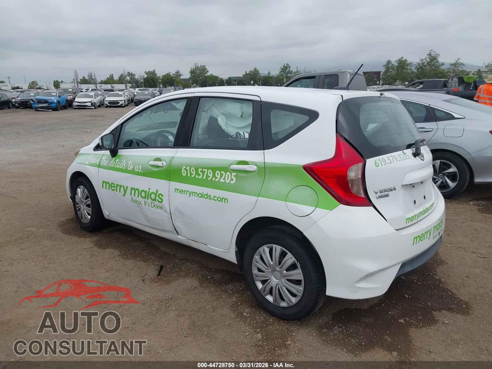 NISSAN VERSA NOTE 2017 - 3N1CE2CP9HL368875