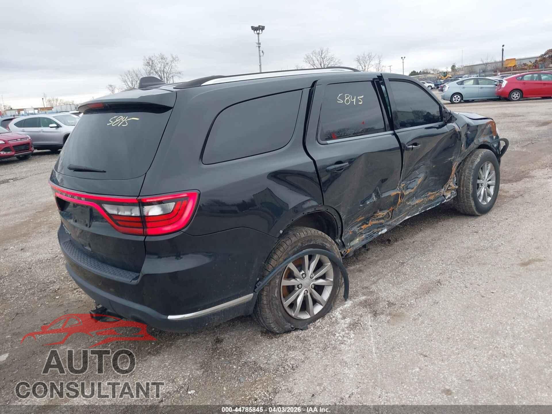 DODGE DURANGO 2017 - 1C4RDJAG0HC847382