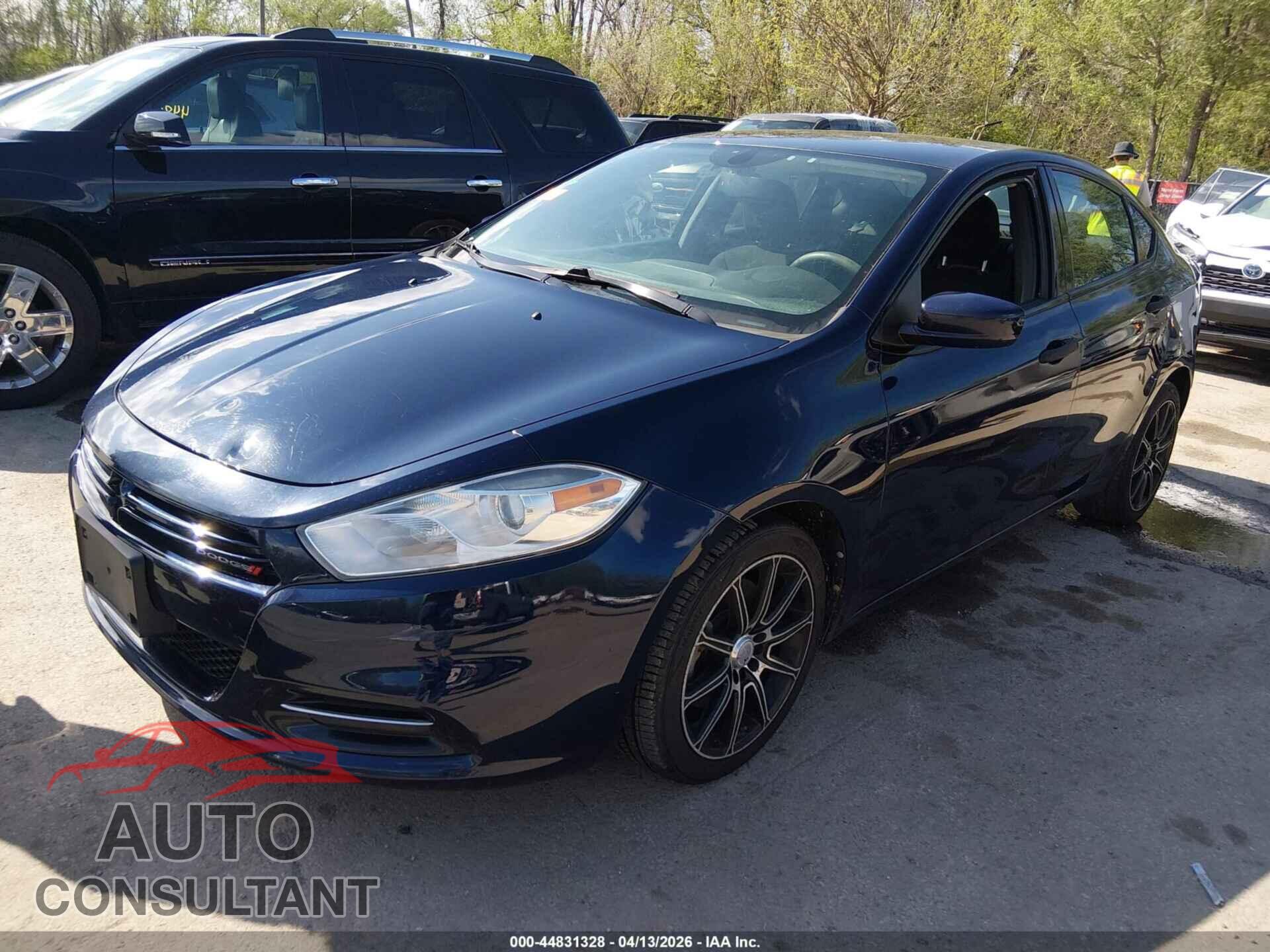 DODGE DART 2013 - 1C3CDFAA3DD123001