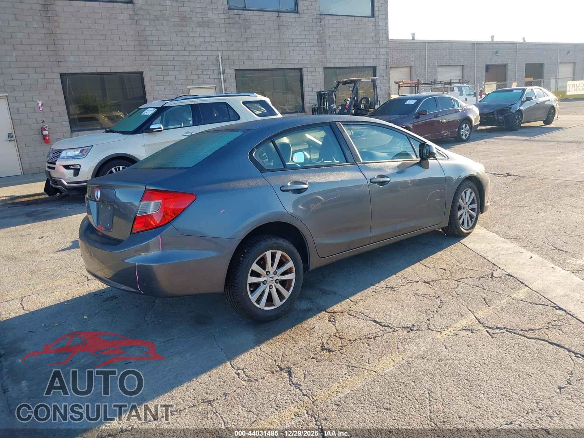 HONDA CIVIC 2012 - 19XFB2F85CE385158