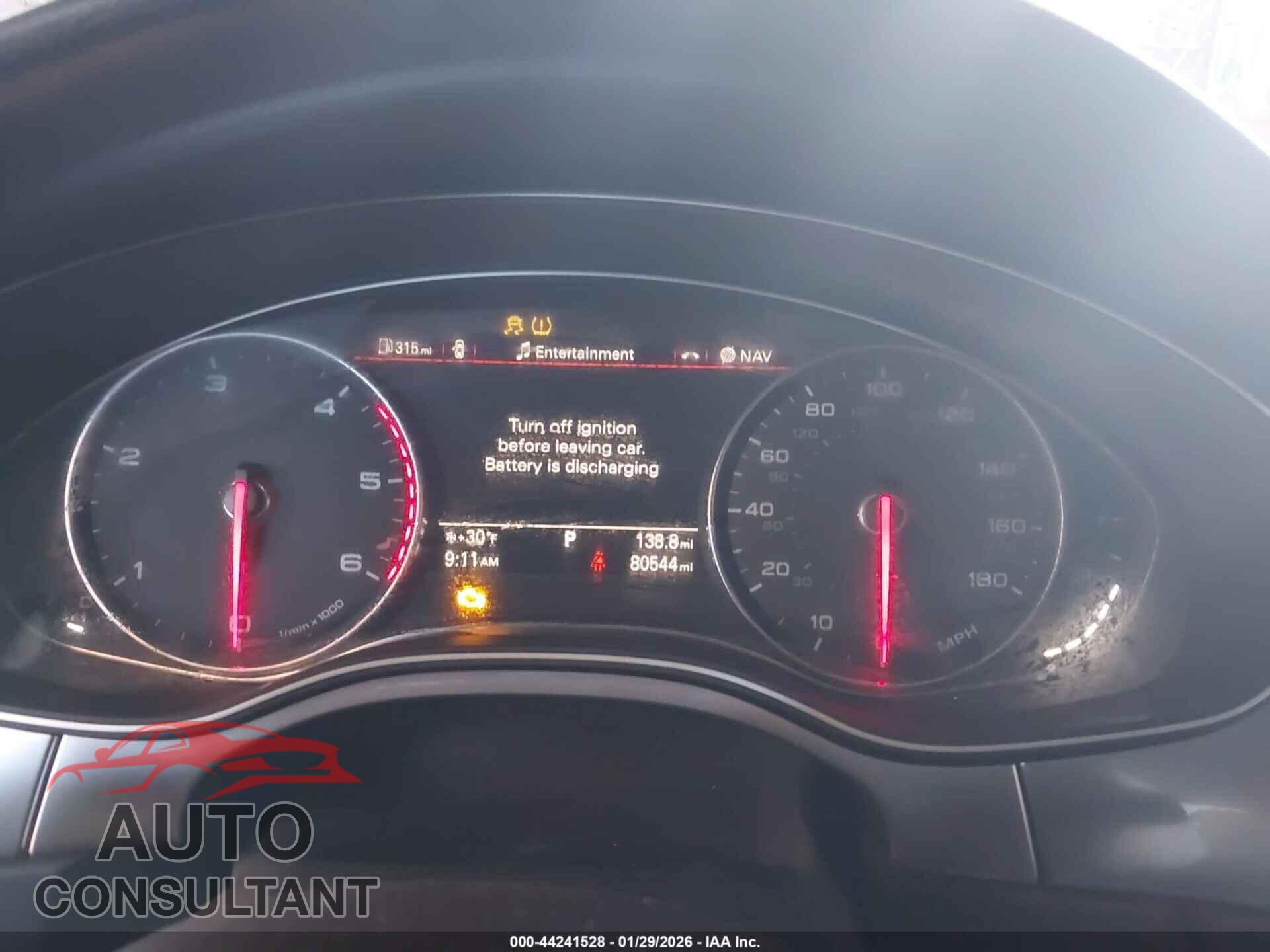 AUDI A7 2014 - WAU2MAFC4EN108679