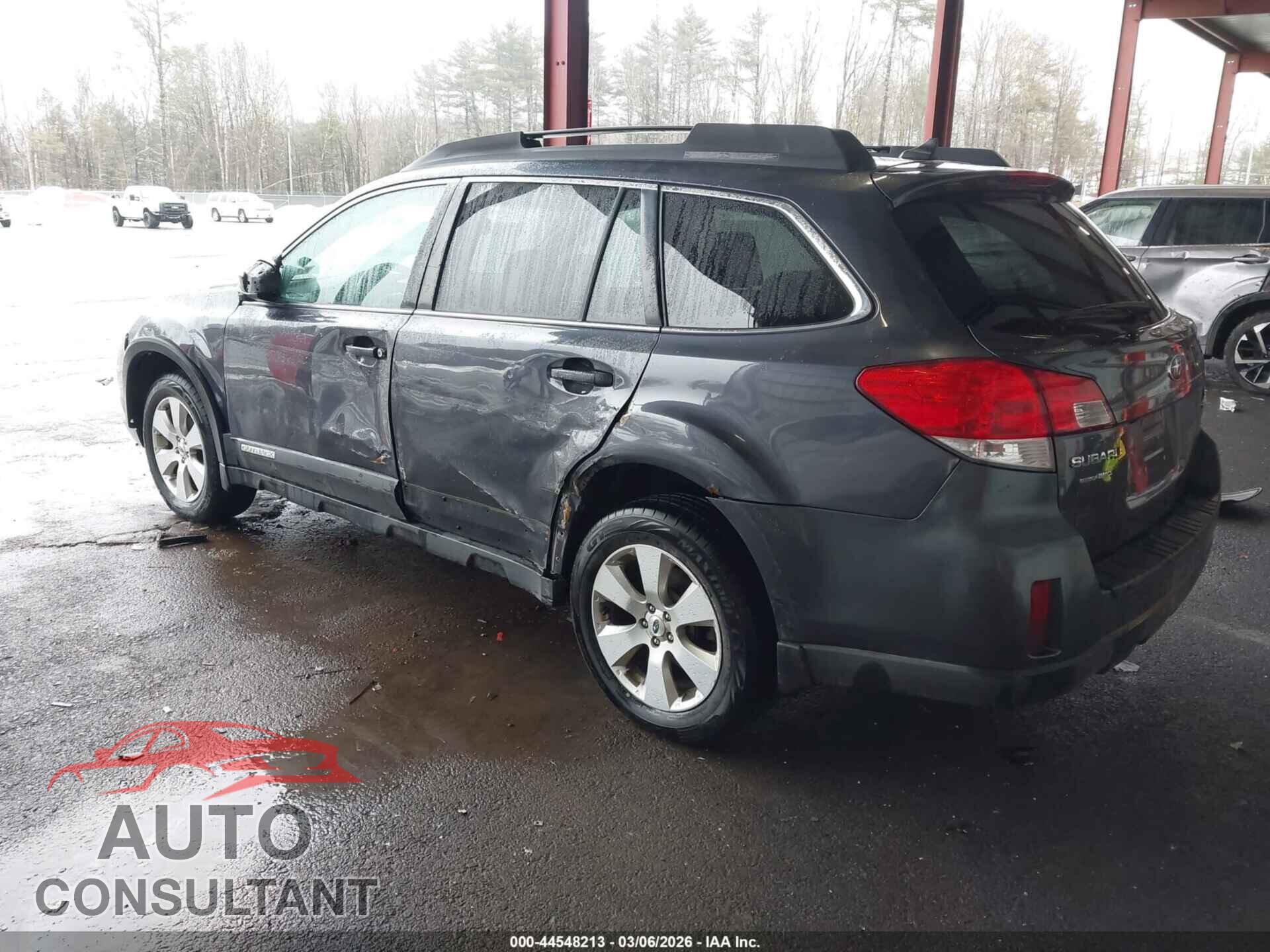 SUBARU OUTBACK 2012 - 4S4BRBKC8C3250599