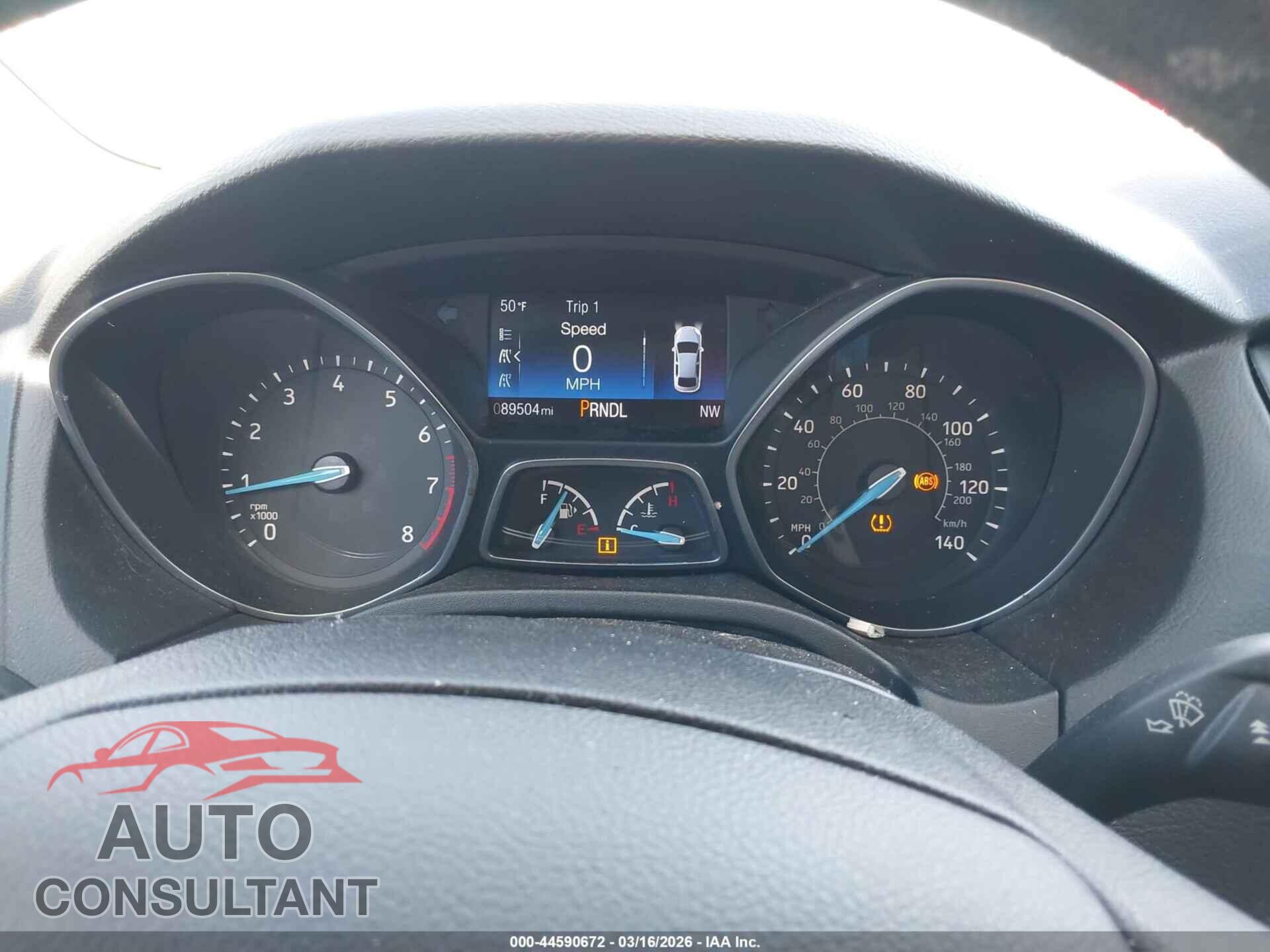 FORD FOCUS 2017 - 1FADP3F29HL315547