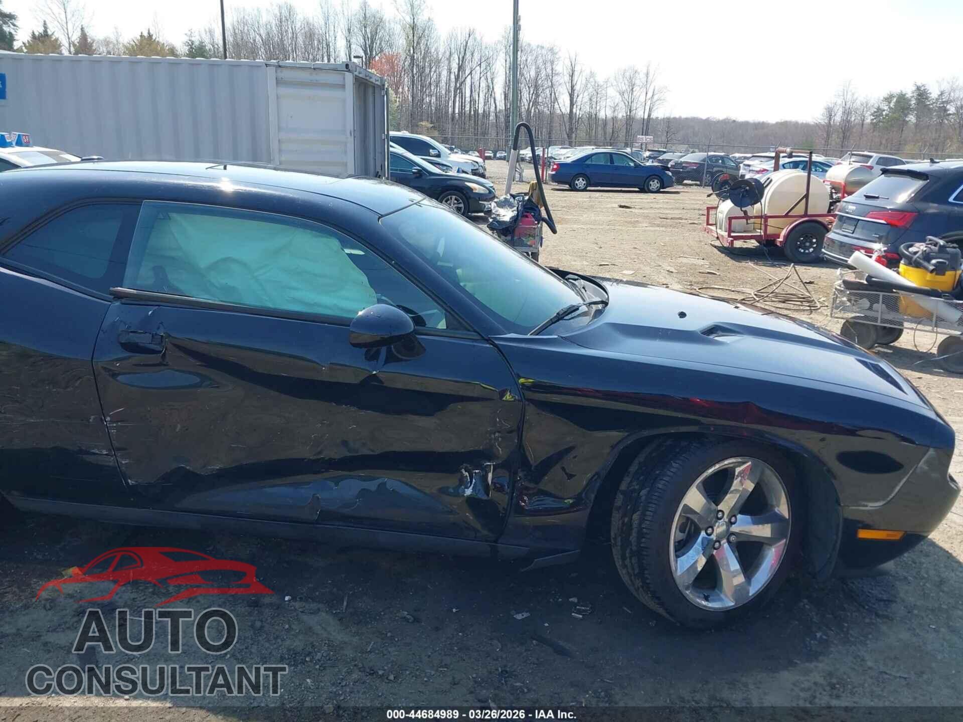 DODGE CHALLENGER 2013 - 2C3CDYAG2DH612475