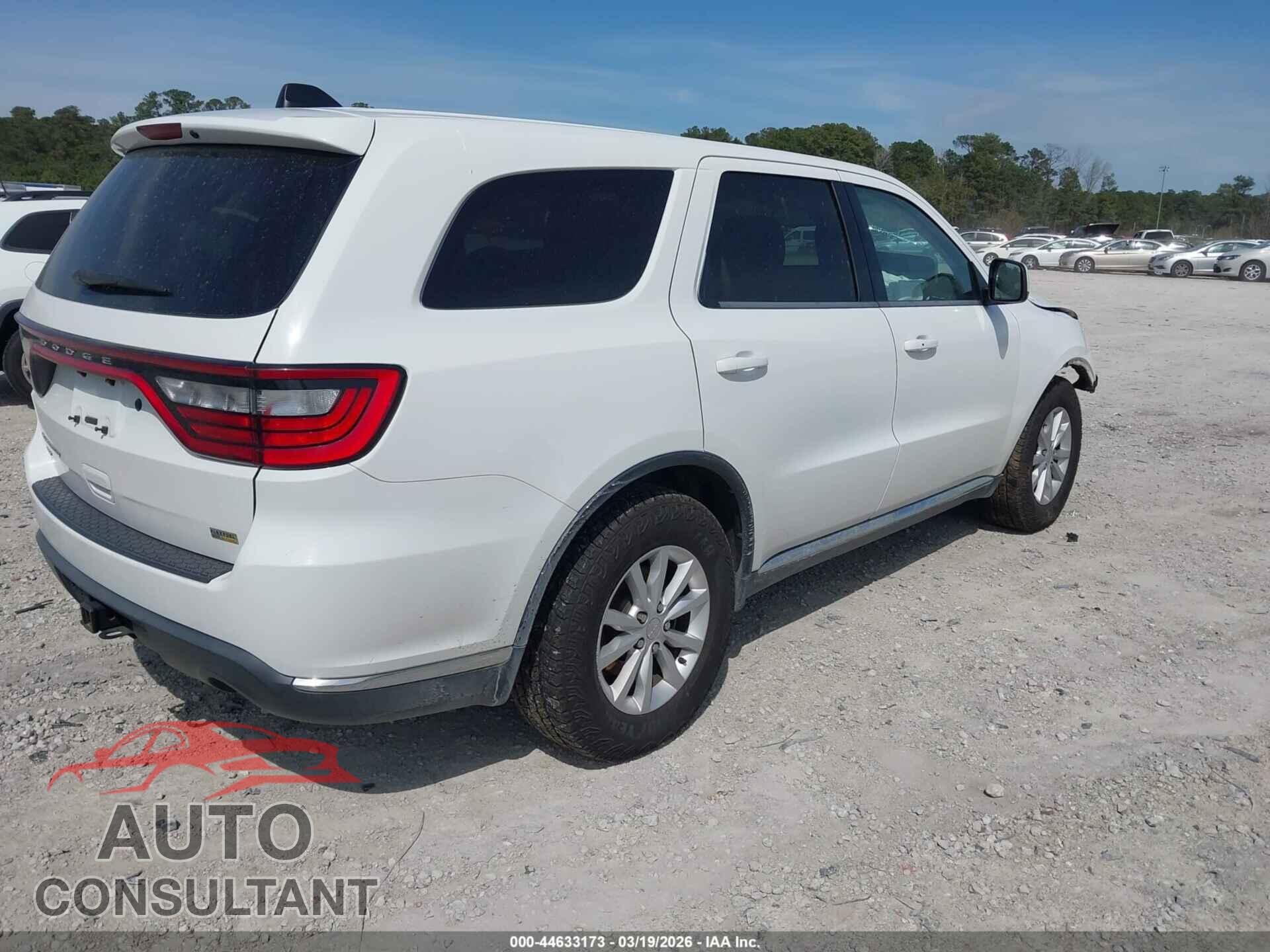 DODGE DURANGO 2015 - 1C4RDJFG5FC801777