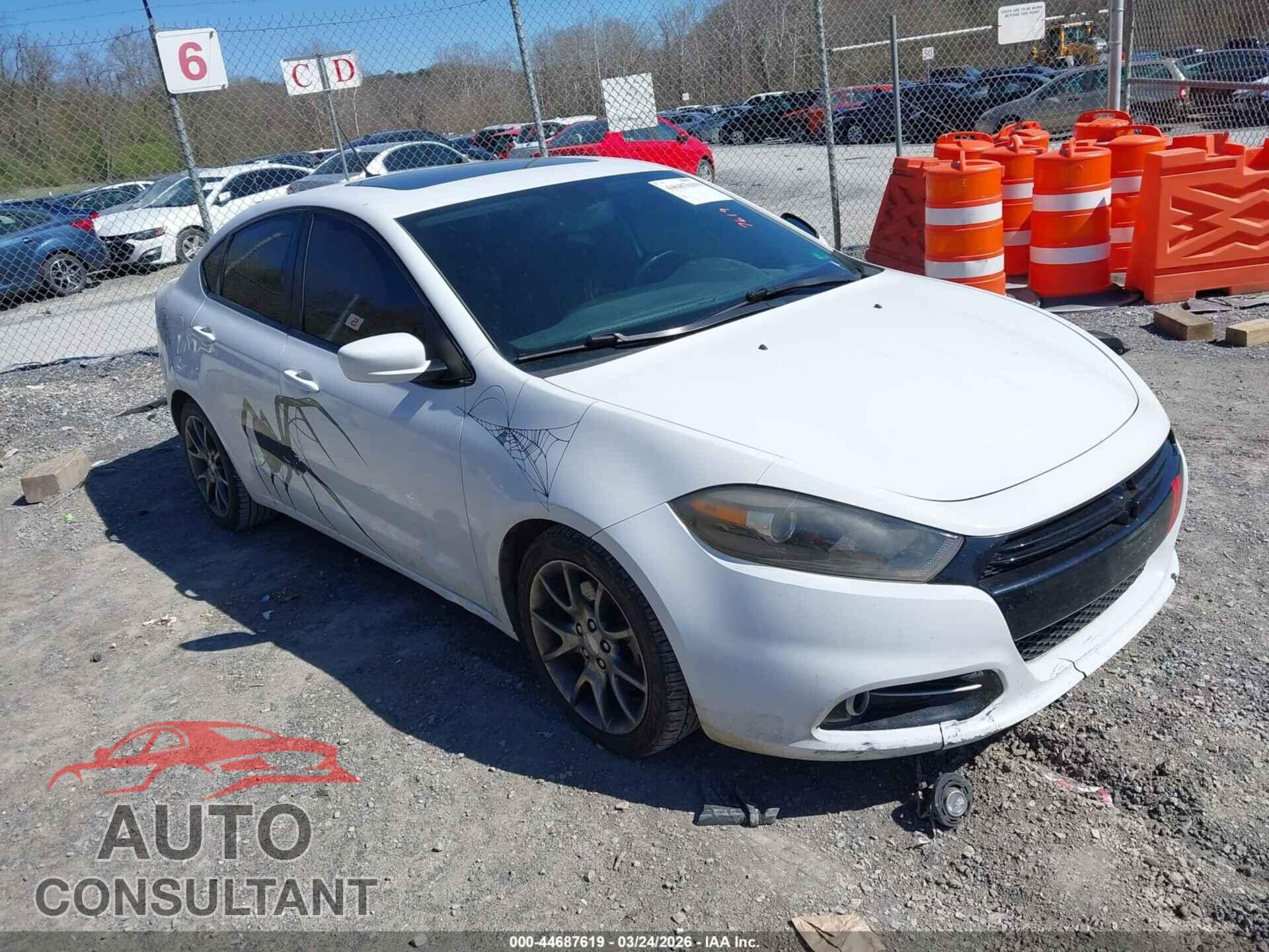 DODGE DART 2013 - 1C3CDFBAXDD343962