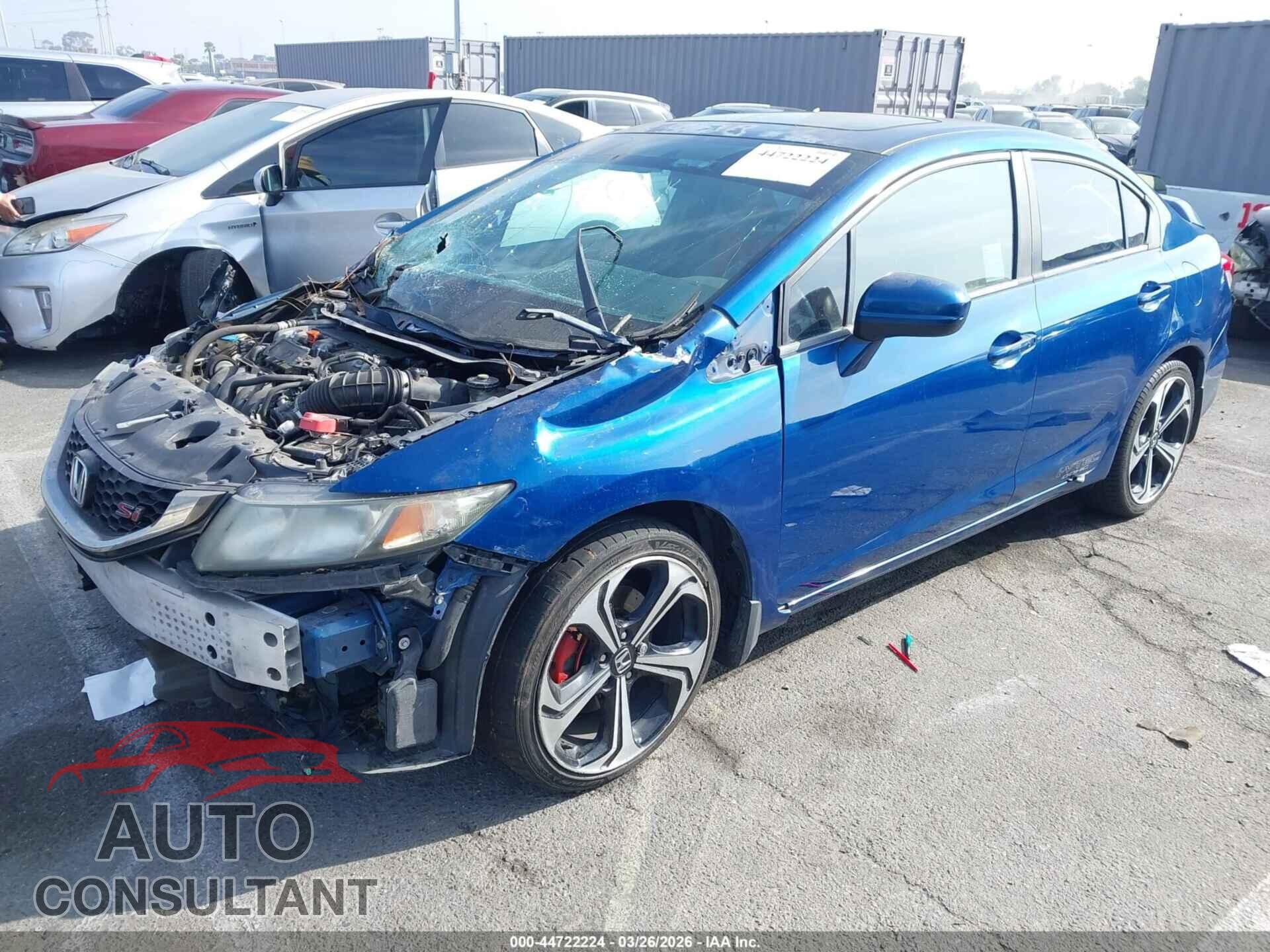 HONDA CIVIC 2014 - 2HGFB6E58EH703362