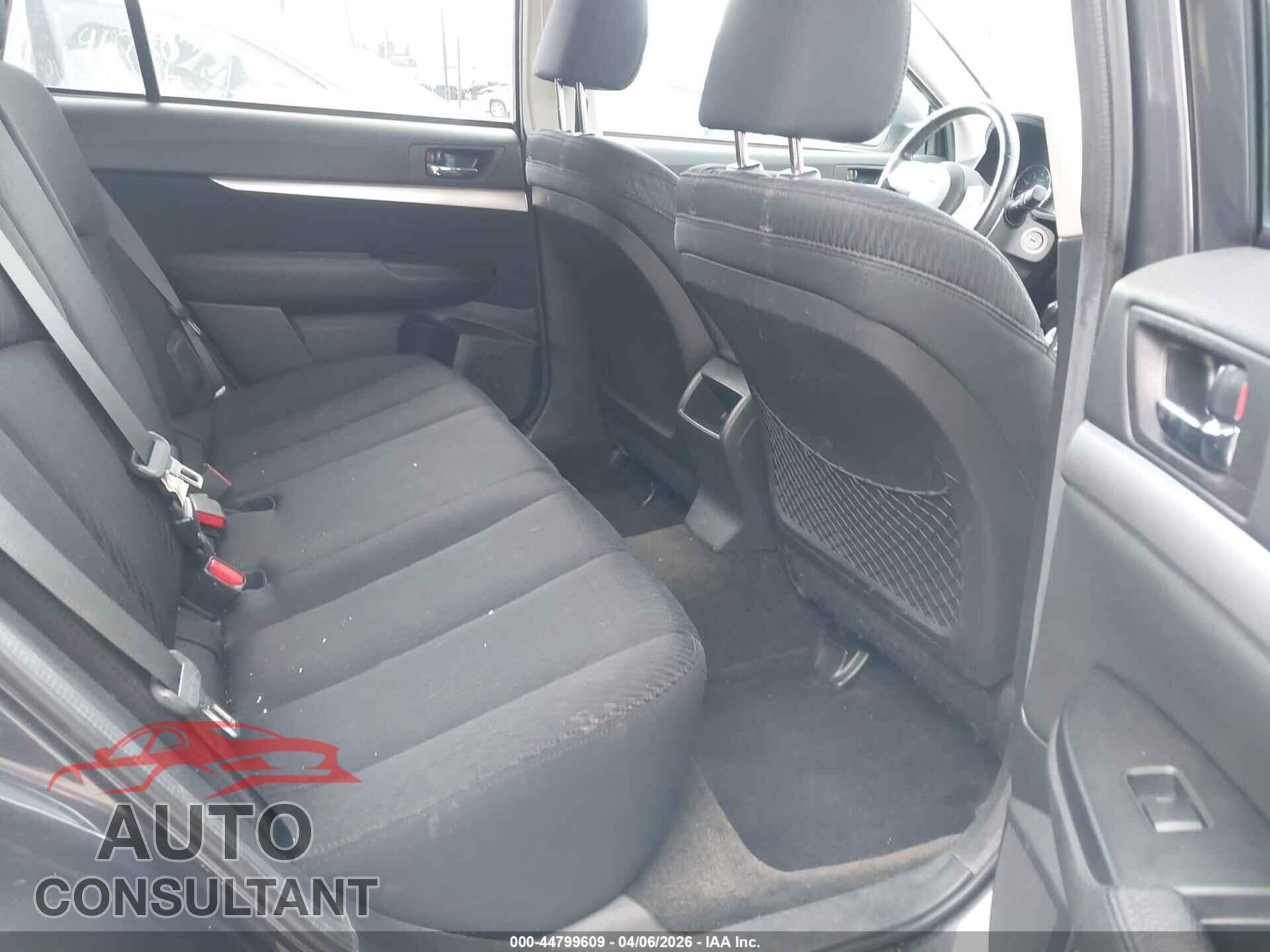 SUBARU OUTBACK 2011 - 4S4BRCCC3B3414845