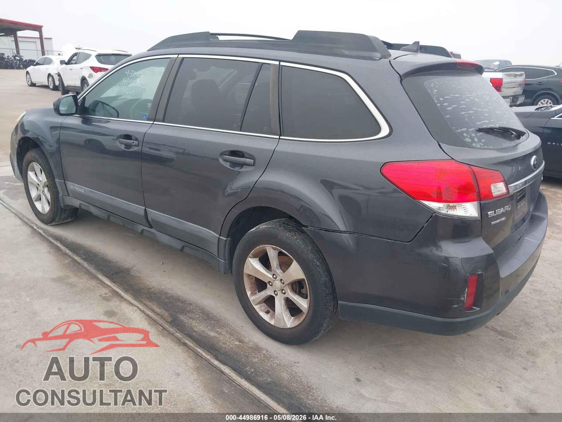SUBARU OUTBACK 2013 - 4S4BRBPC2D3223778