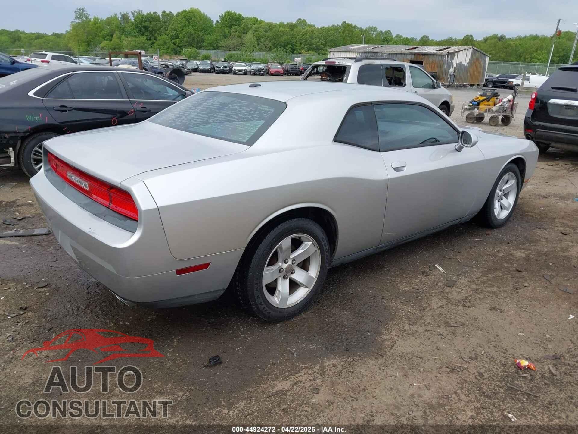 DODGE CHALLENGER 2012 - 2C3CDYAG0CH118064