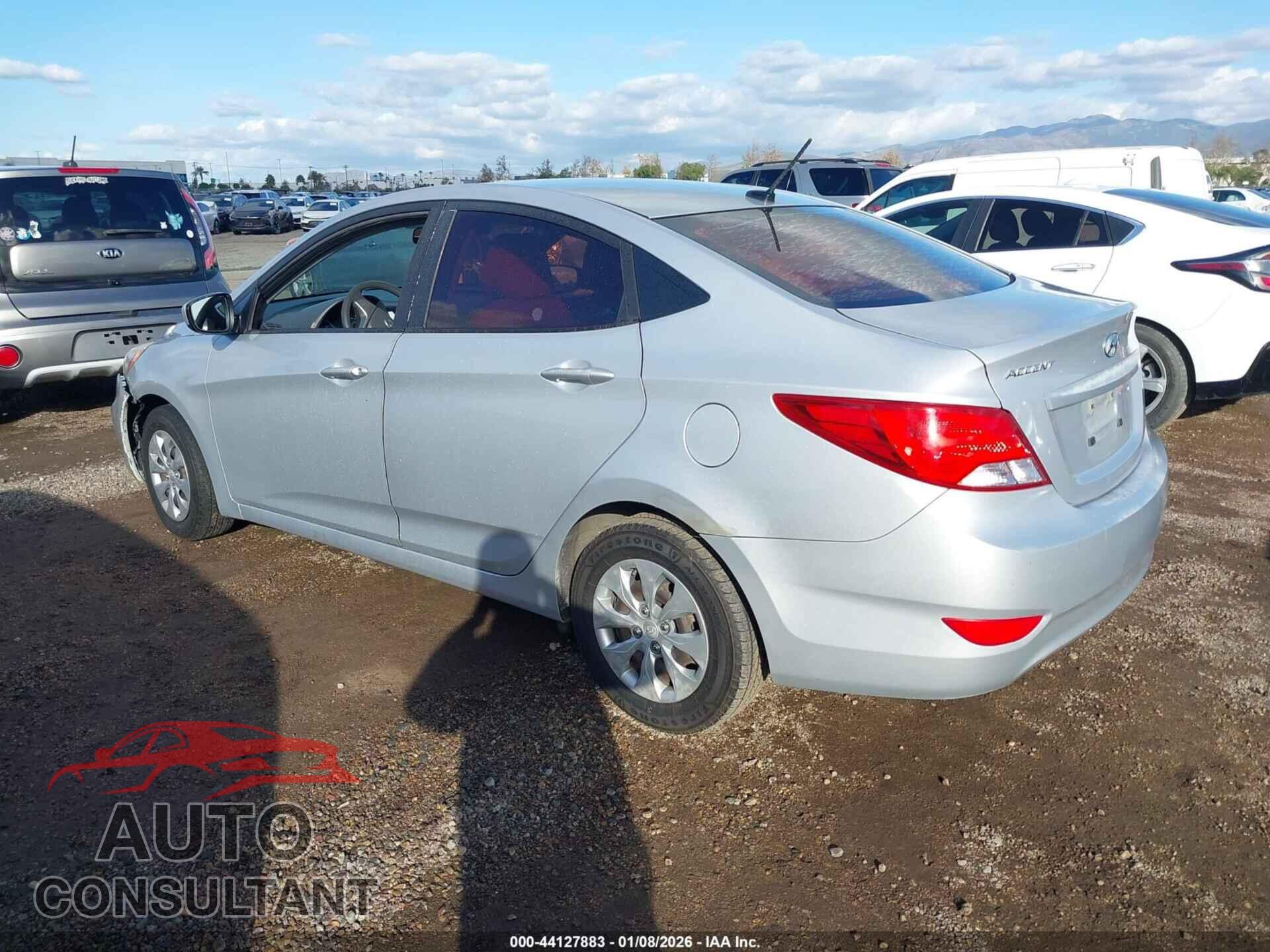 HYUNDAI ACCENT 2016 - KMHCT4AE7GU161952