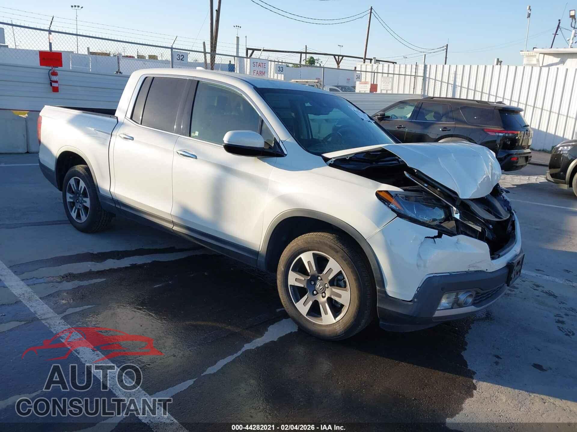 HONDA RIDGELINE 2017 - 5FPYK3F70HB034558