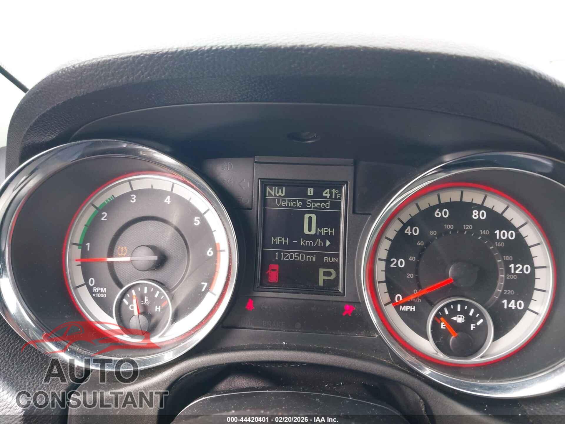 DODGE DURANGO 2013 - 1C4SDJCT1DC695523