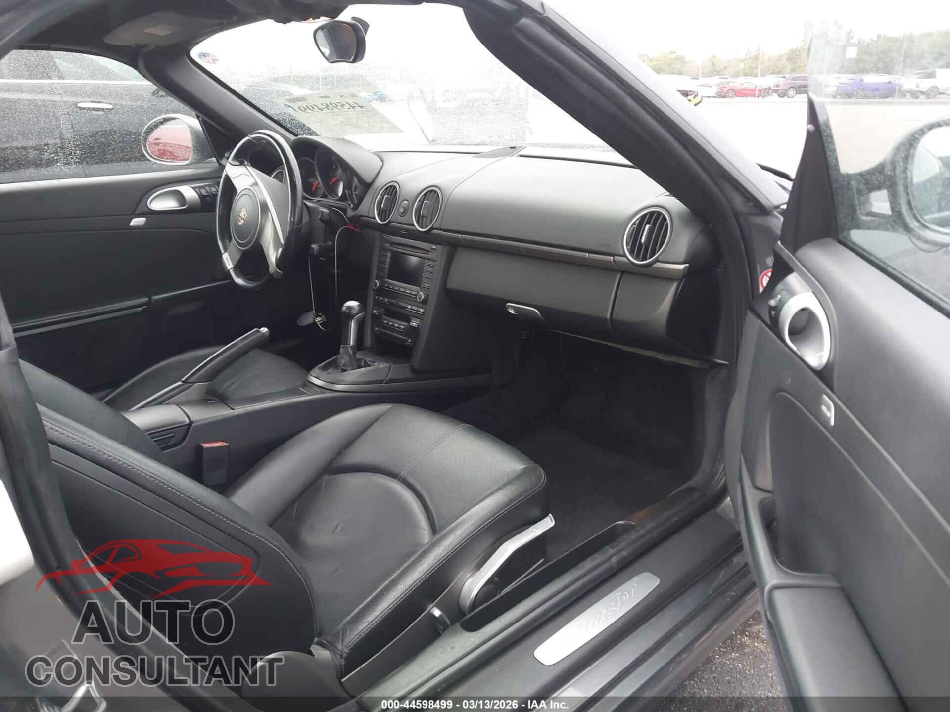 PORSCHE BOXSTER 2010 - WP0CA2A86AS710309