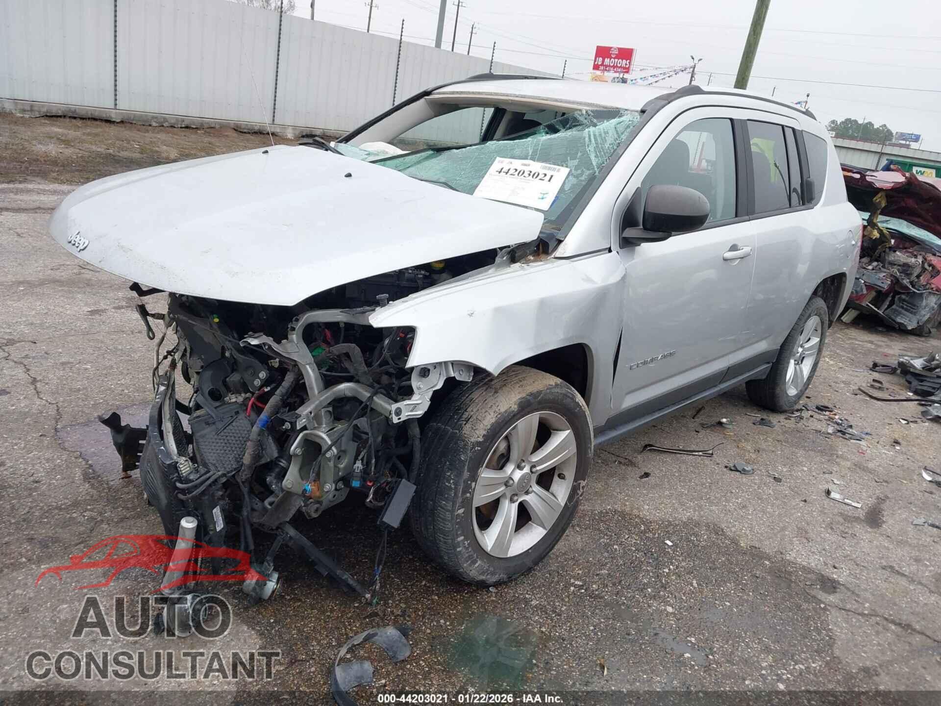 JEEP COMPASS 2012 - 1C4NJCBAXCD606123
