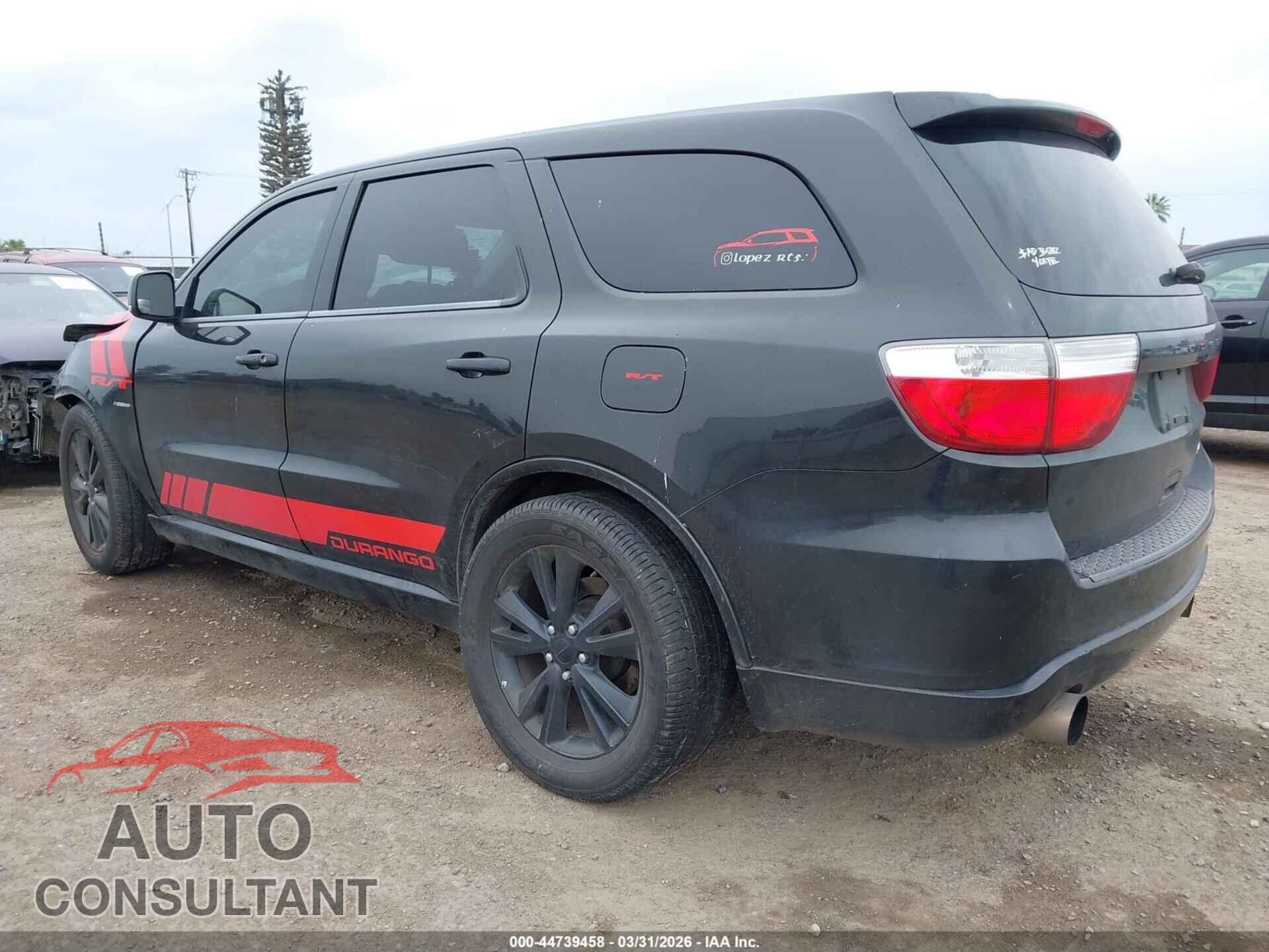 DODGE DURANGO 2013 - 1C4SDHCT0DC698051