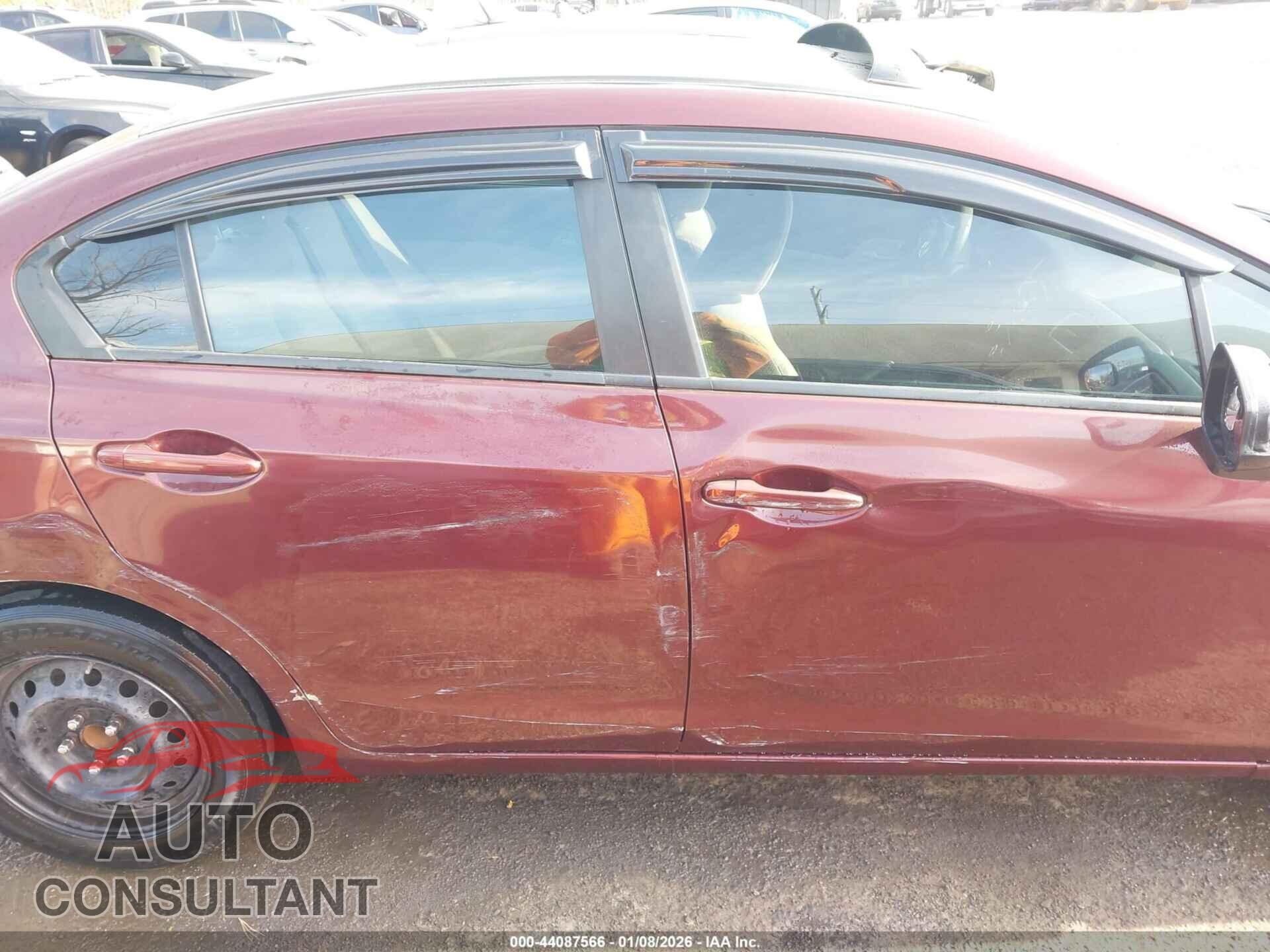 HONDA CIVIC 2013 - 19XFB2F53DE232785