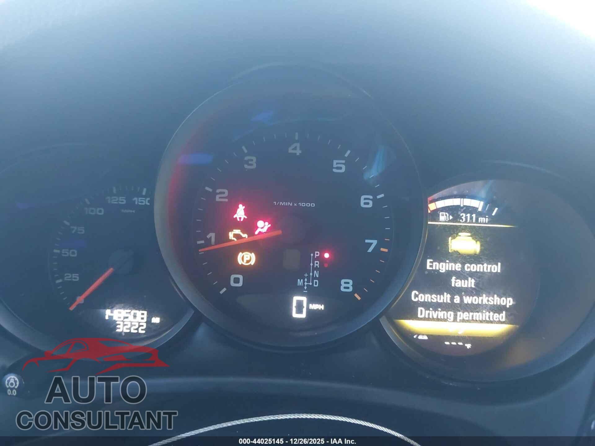 PORSCHE MACAN 2018 - WP1AA2A51JLB12487