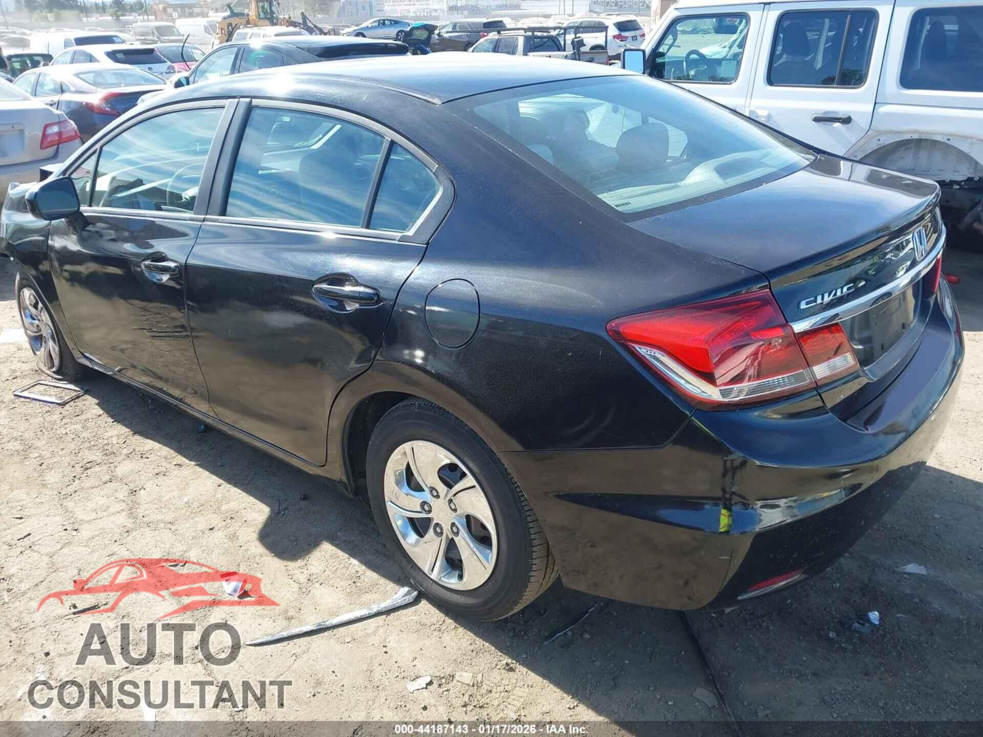 HONDA CIVIC 2014 - 19XFB2F5XEE248290