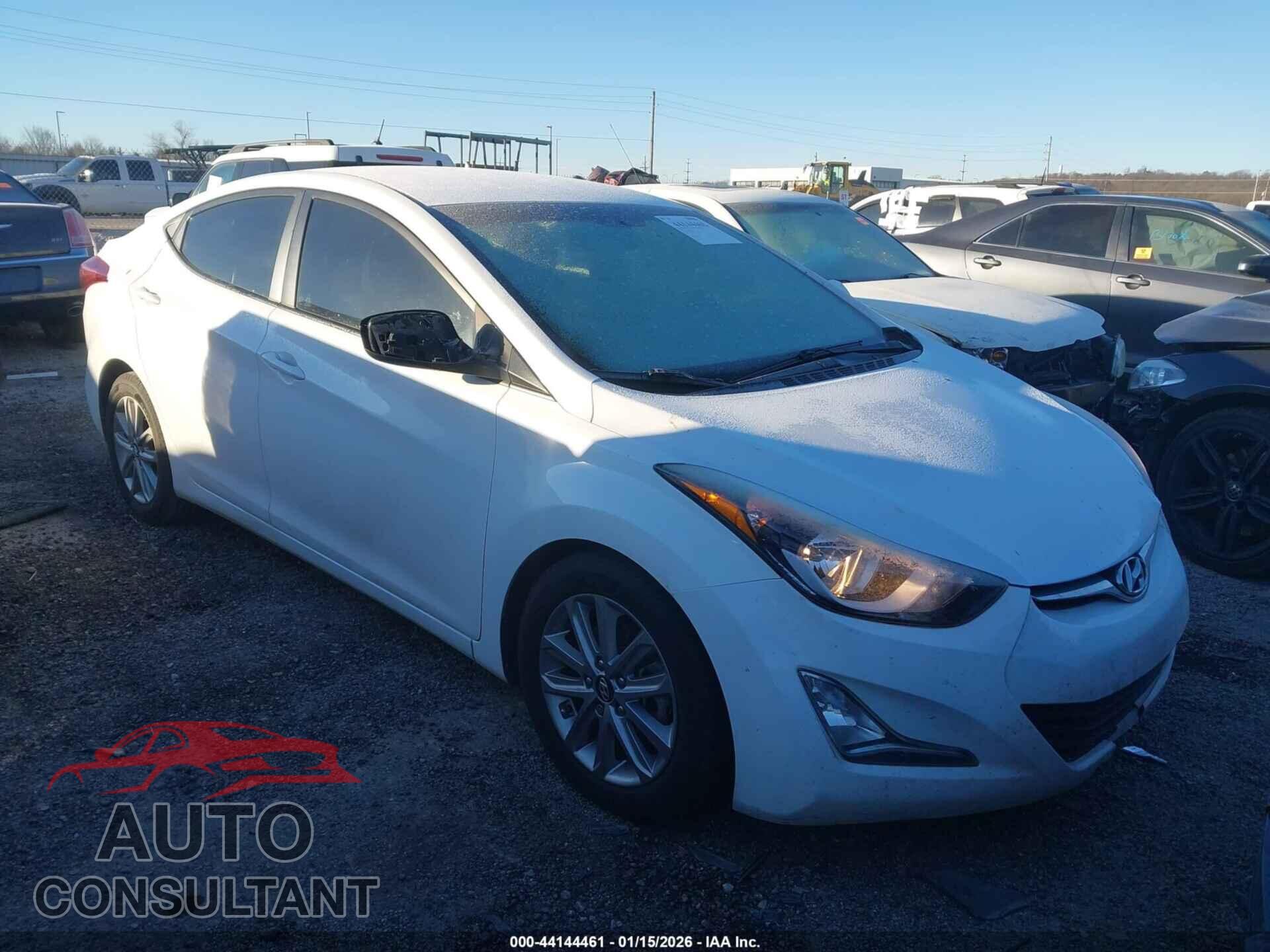 HYUNDAI ELANTRA 2014 - 5NPDH4AE3EH484249