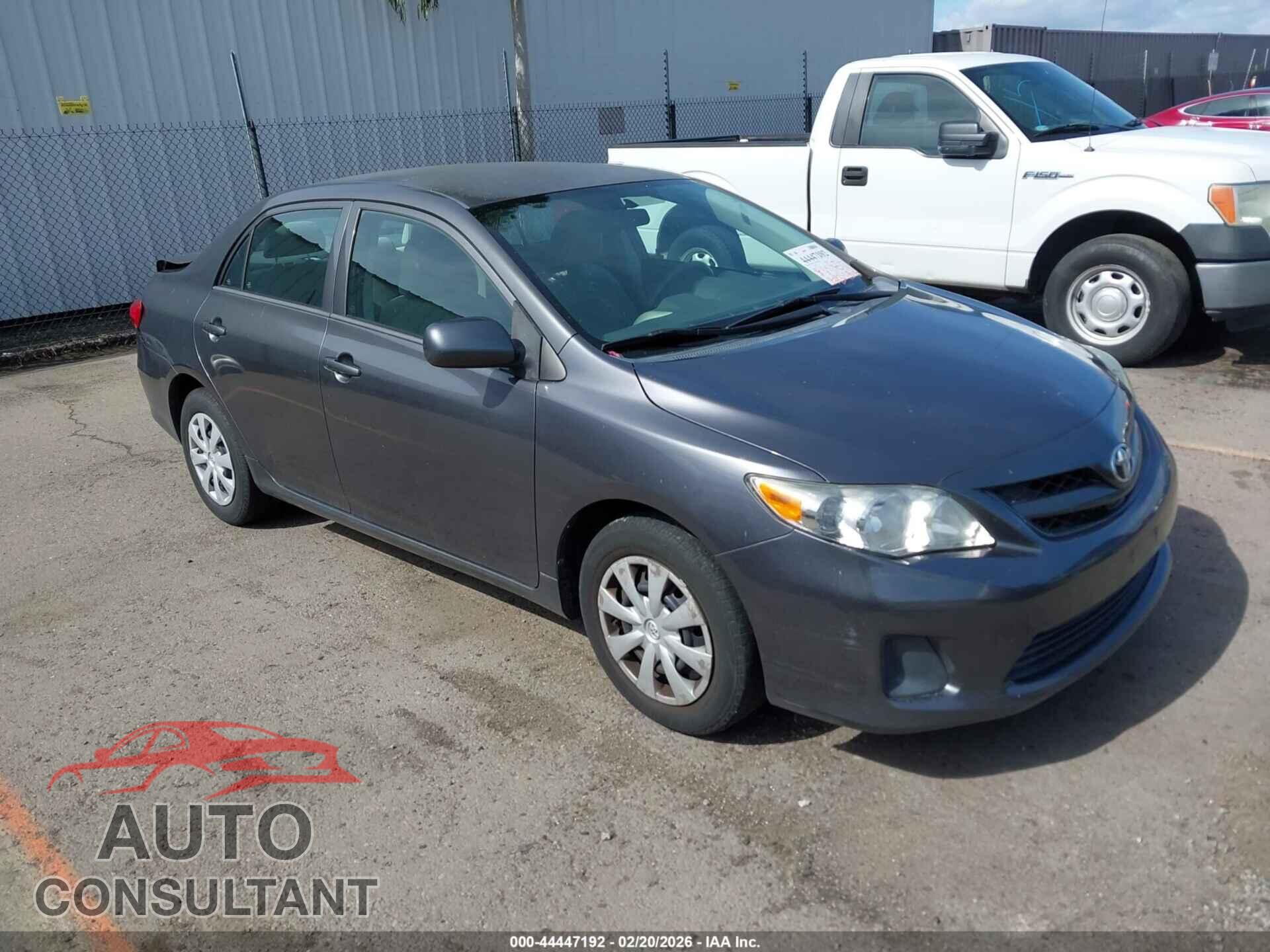 TOYOTA COROLLA 2013 - 5YFBU4EE1DP143544