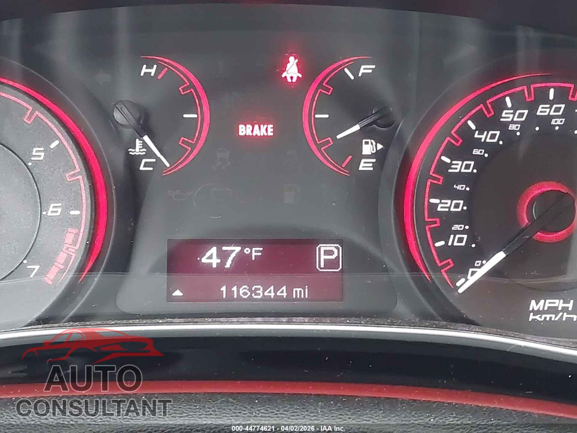 DODGE DART 2015 - 1C3CDFBH0FD199595